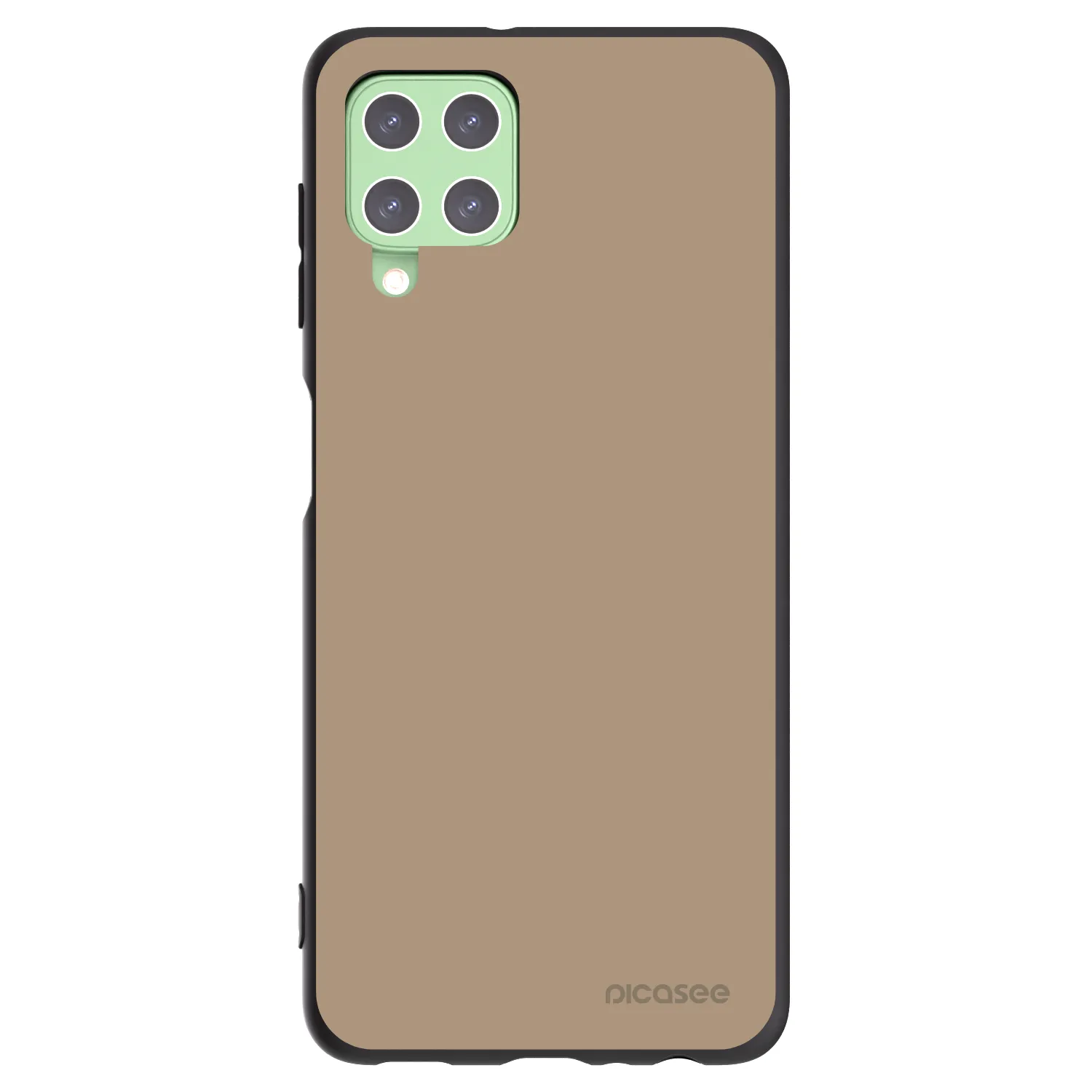 Picasee husă neagră din silicon pentru Samsung Galaxy A22 A225F 4G - Soft Sand