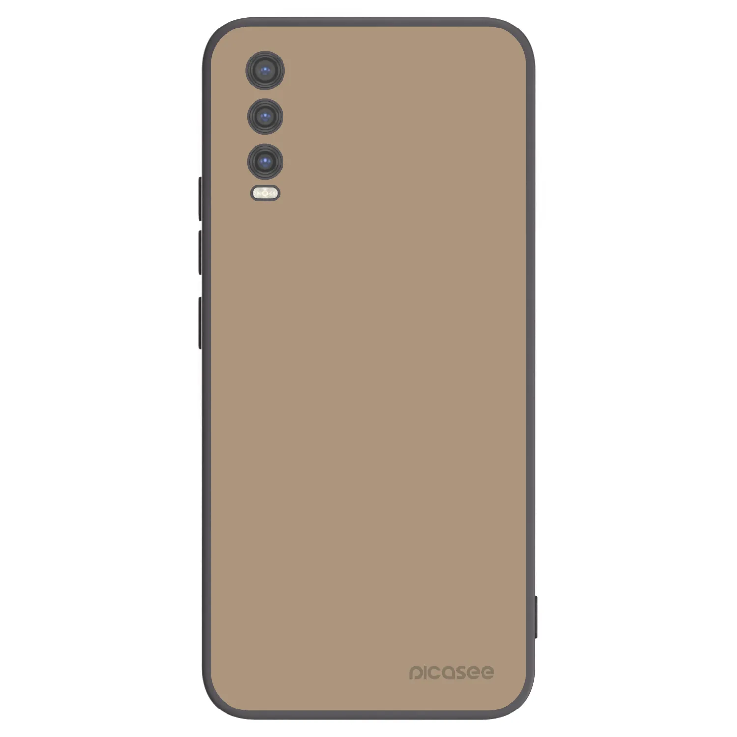 Picasee husă neagră din silicon pentru Vivo Y20s - Soft Sand