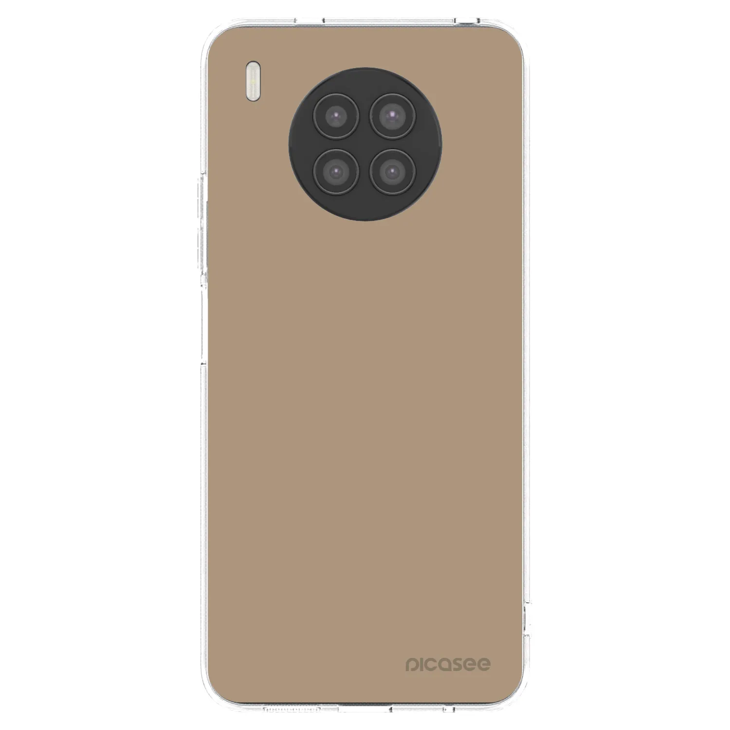 Picasee husă transparentă din silicon pentru Huawei Nova 8i - Soft Sand