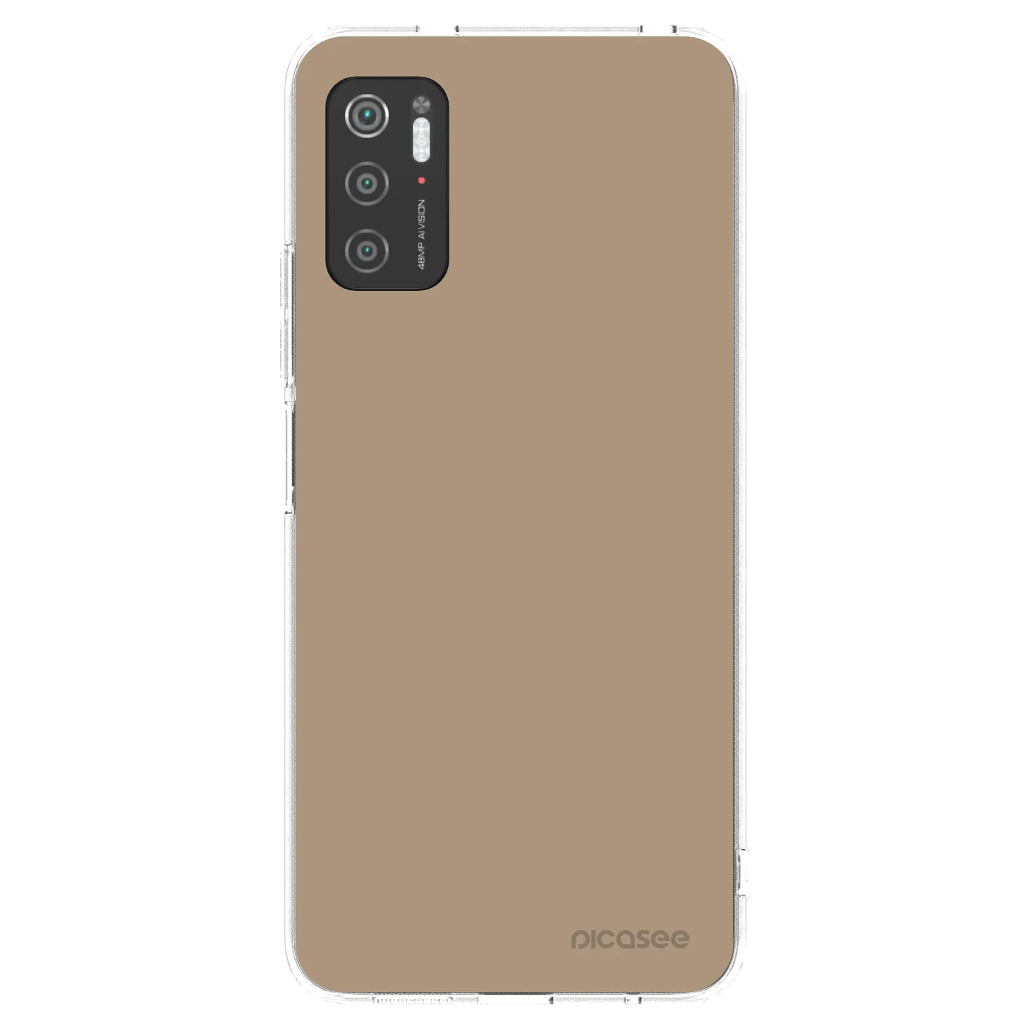 Picasee husă transparentă din silicon pentru Xiaomi Poco M3 Pro 5G - Soft Sand