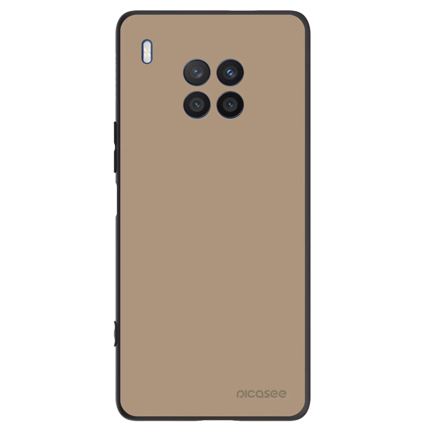 Picasee husă neagră din silicon pentru Honor 50 Lite - Soft Sand