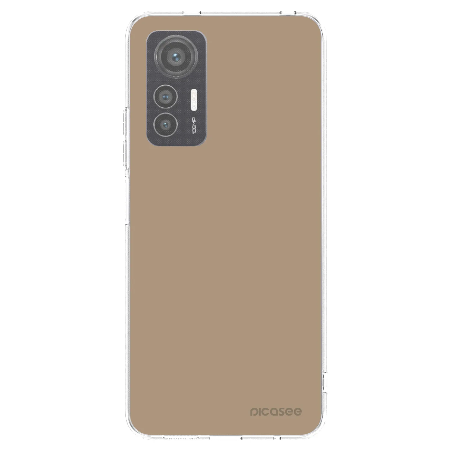 Picasee husă transparentă din silicon pentru Xiaomi 12 Lite - Soft Sand