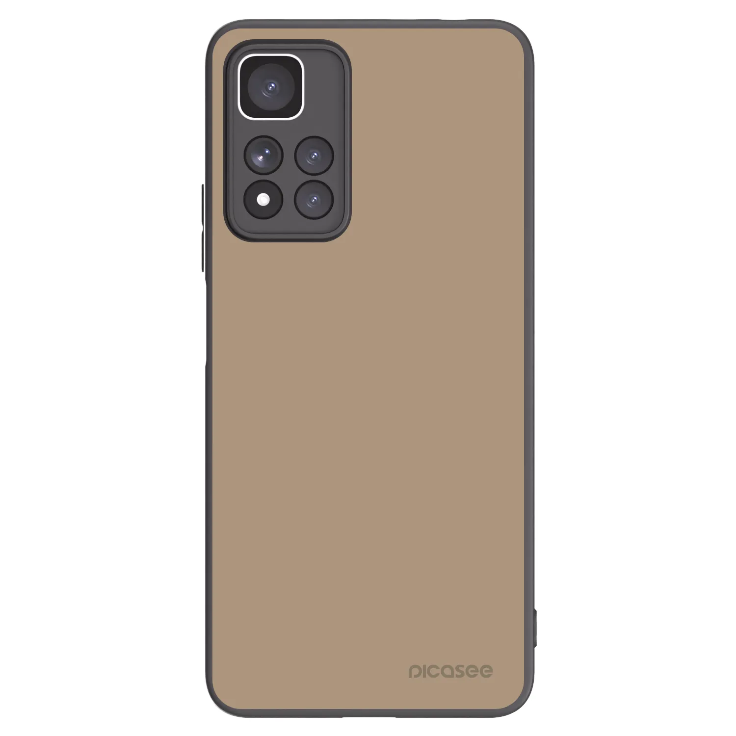 Picasee husă neagră din silicon pentru Xiaomi Redmi Note 11 Pro+ 5G - Soft Sand