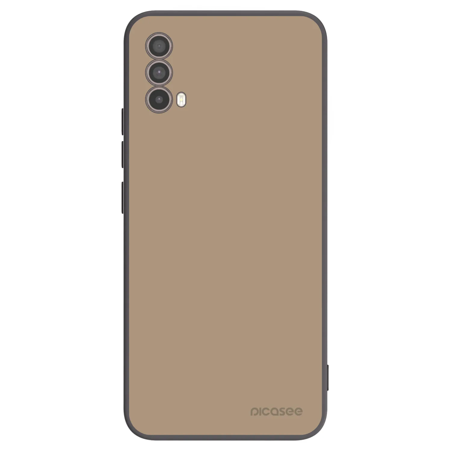 Picasee husă neagră din silicon pentru Motorola Moto E40 - Soft Sand