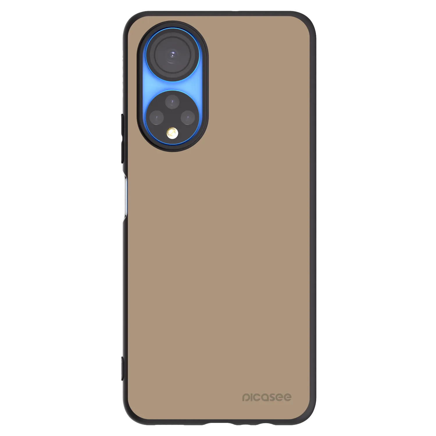 Picasee husă neagră din silicon pentru Honor X7 - Soft Sand