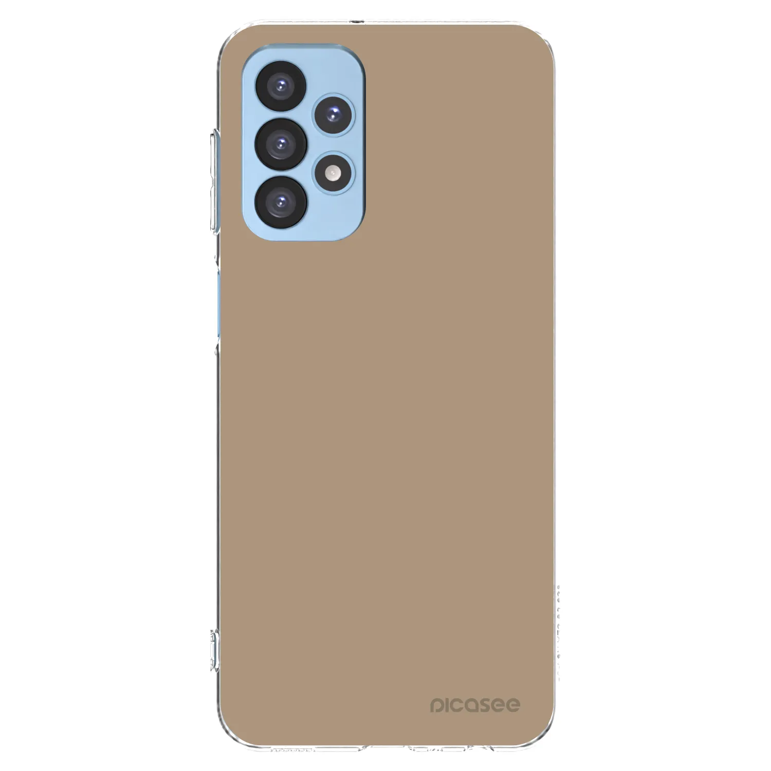 Picasee husă transparentă din silicon pentru Samsung Galaxy A23 A235F 4G - Soft Sand