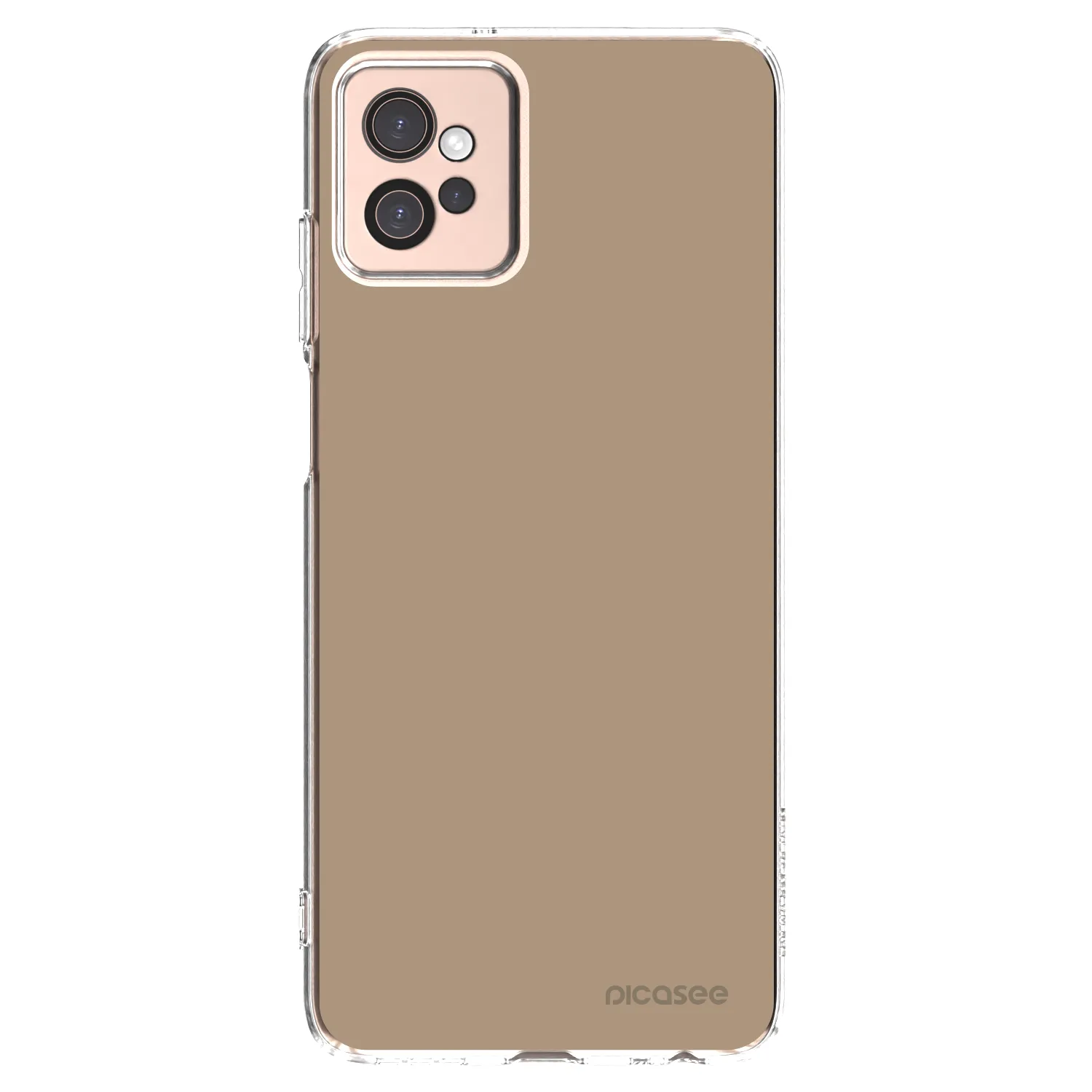Picasee husă transparentă din silicon pentru Motorola Moto G32 - Soft Sand