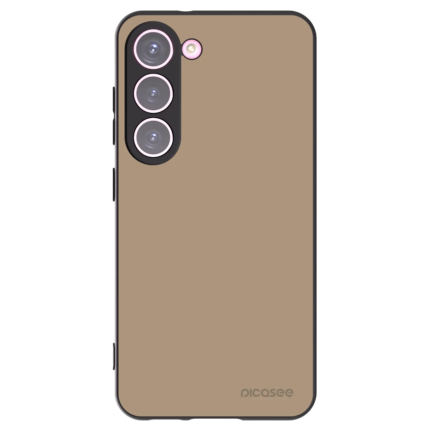 Picasee husă neagră din silicon pentru Samsung Galaxy S23 5G - Soft Sand