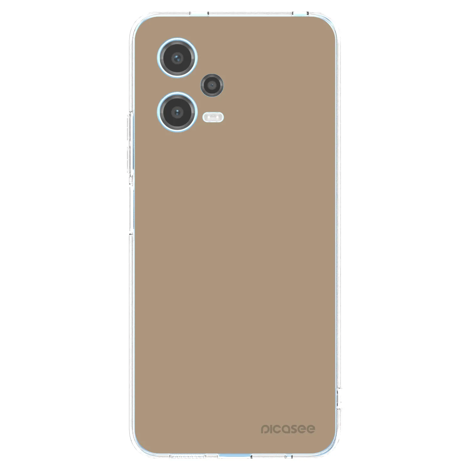 Picasee husă transparentă din silicon pentru Xiaomi Redmi Note 12 5G - Soft Sand