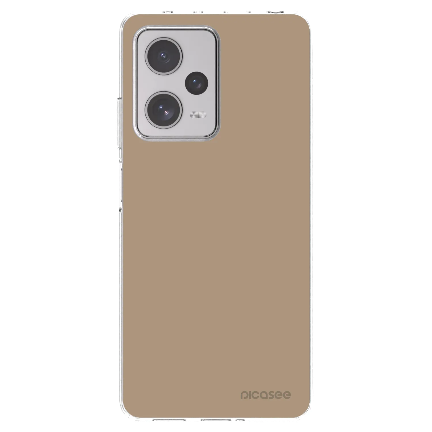 Picasee husă transparentă din silicon pentru Xiaomi Redmi Note 12 Pro+ 5G - Soft Sand