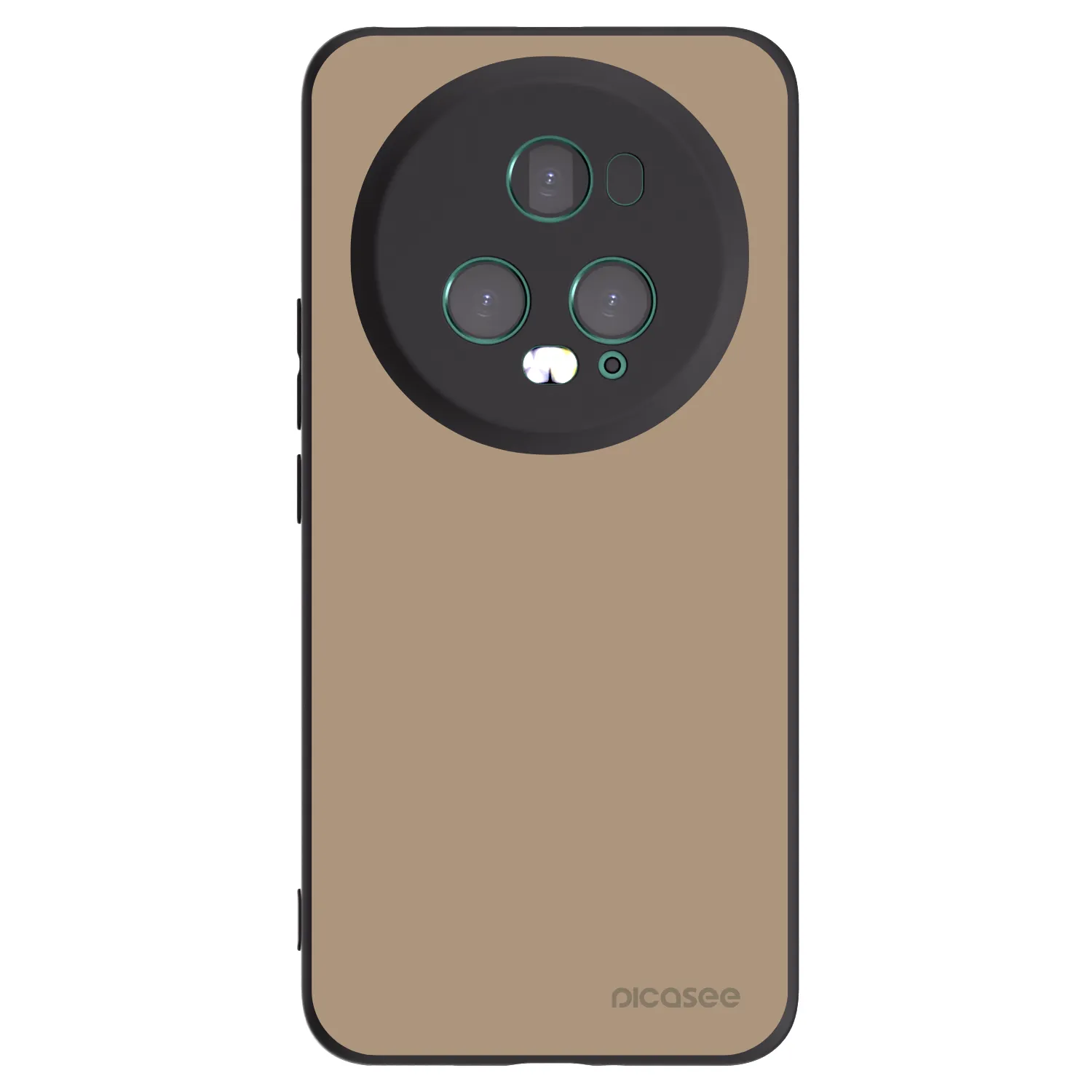 Picasee husă neagră din silicon pentru Honor Magic5 Pro - Soft Sand