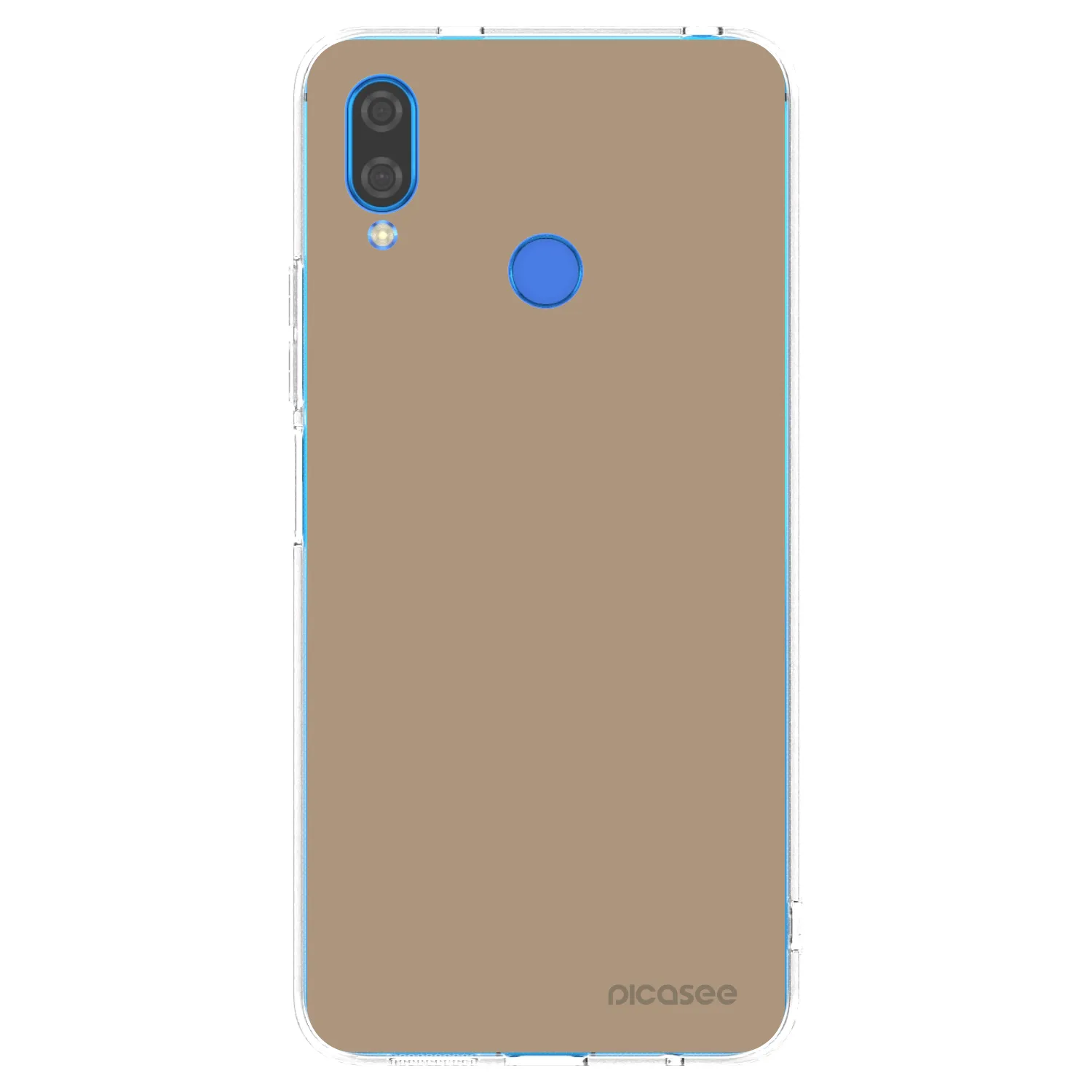 Picasee husă transparentă din silicon pentru Huawei Nova 3i - Soft Sand