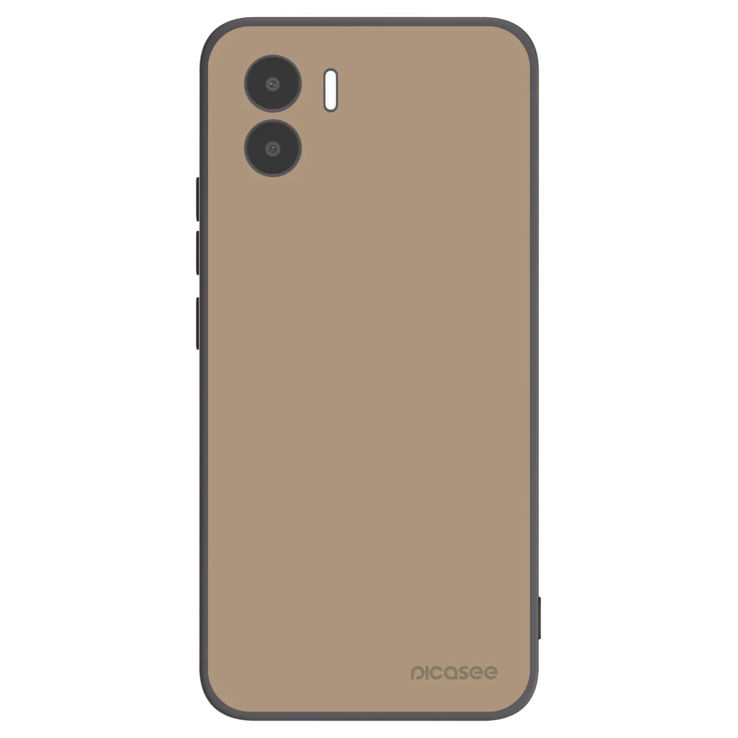 Picasee husă neagră din silicon pentru Xiaomi Redmi A2 - Soft Sand