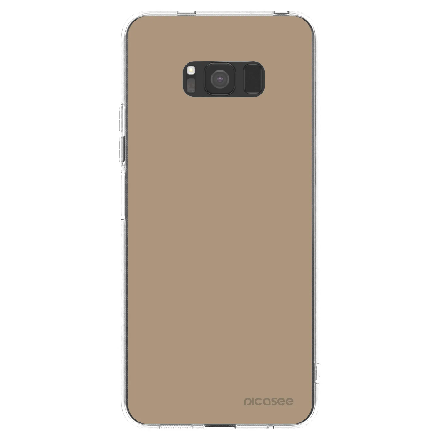 Picasee husă transparentă din silicon pentru Samsung Galaxy S8 G950F - Soft Sand