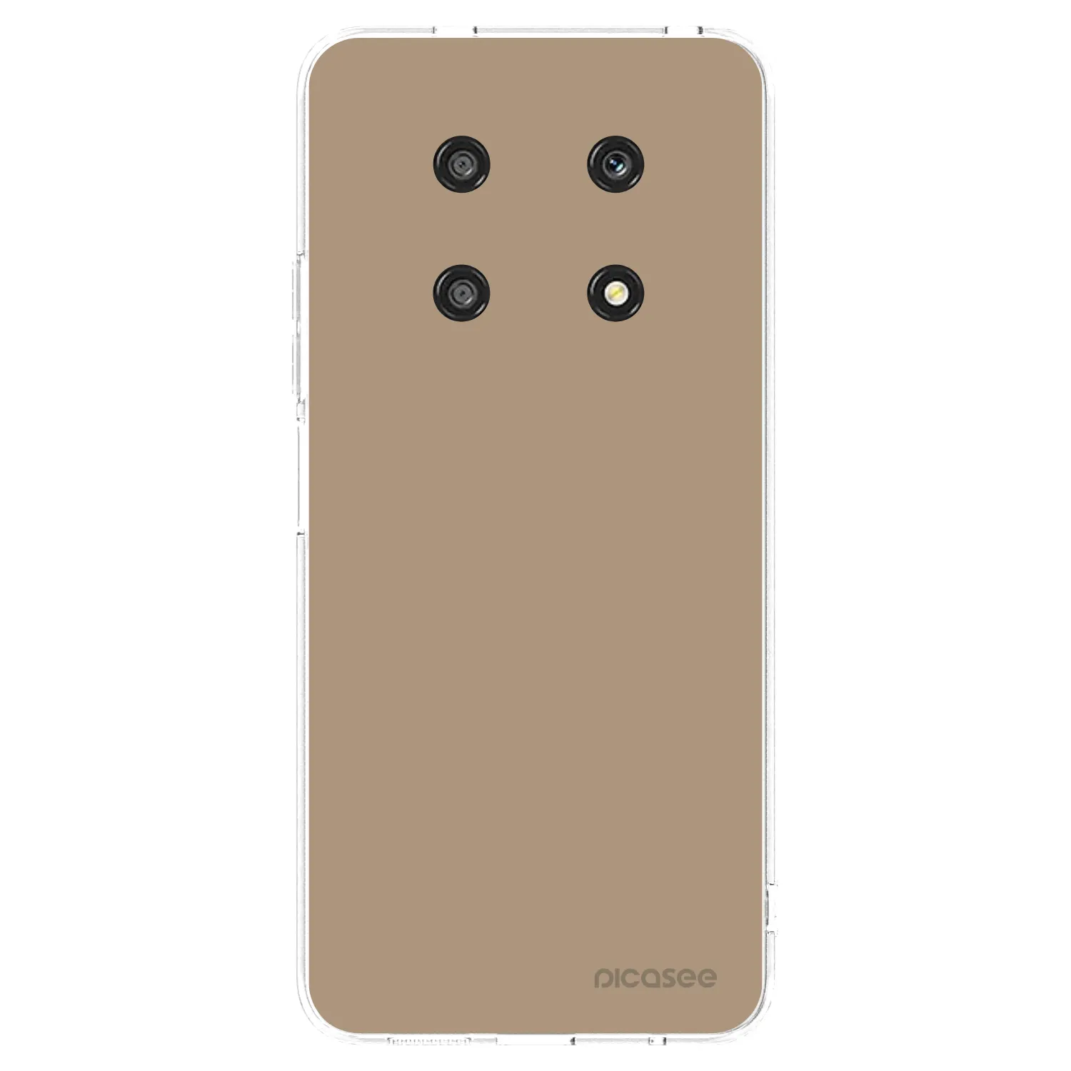 Picasee husă transparentă din silicon pentru Honor Magic4 Lite 5G - Soft Sand