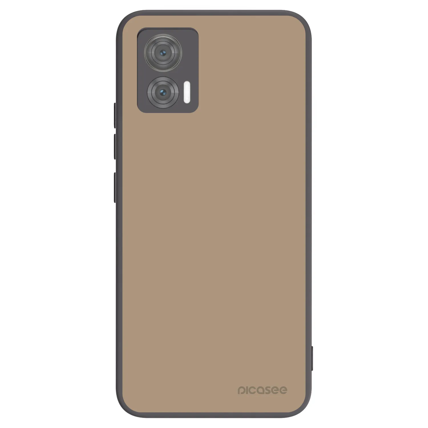 Picasee husă neagră din silicon pentru Motorola Edge 30 Neo - Soft Sand
