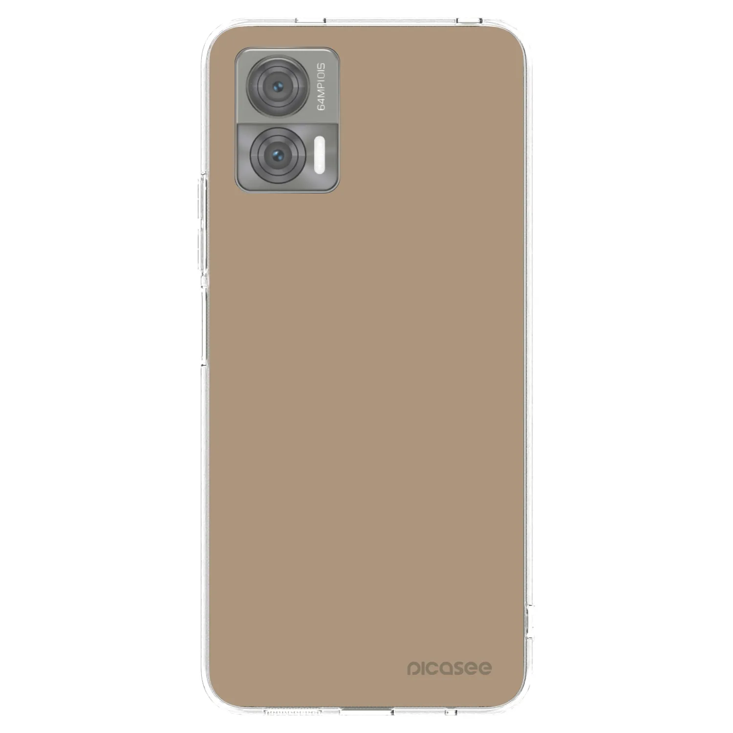 Picasee husă transparentă din silicon pentru Motorola Edge 30 Neo - Soft Sand