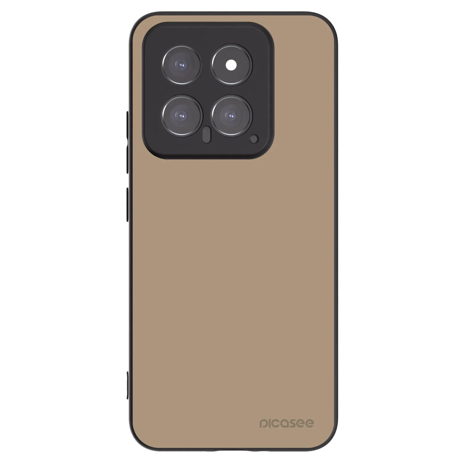 Picasee husă neagră din silicon pentru Xiaomi 14 - Soft Sand