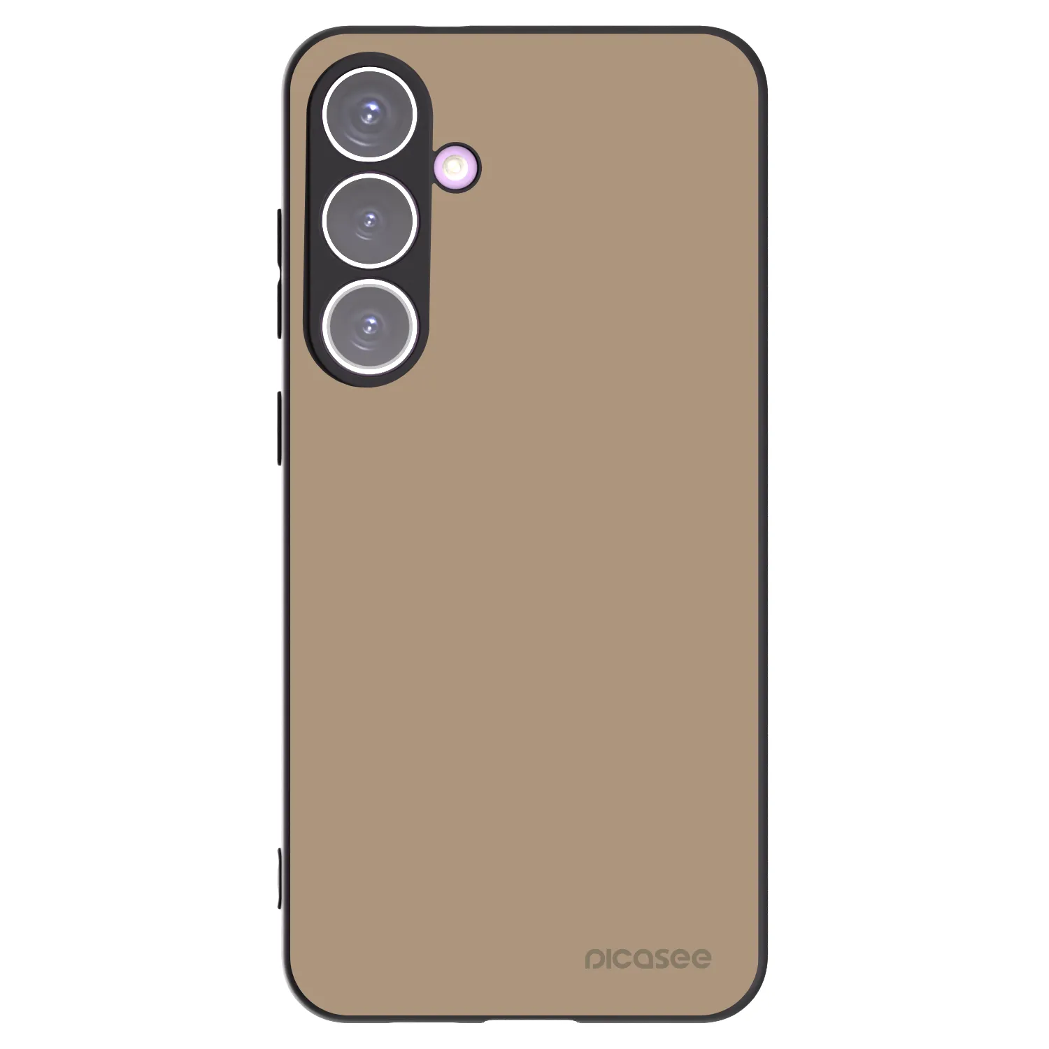 Picasee husă neagră din silicon pentru Samsung Galaxy S24+ S926B 5G - Soft Sand