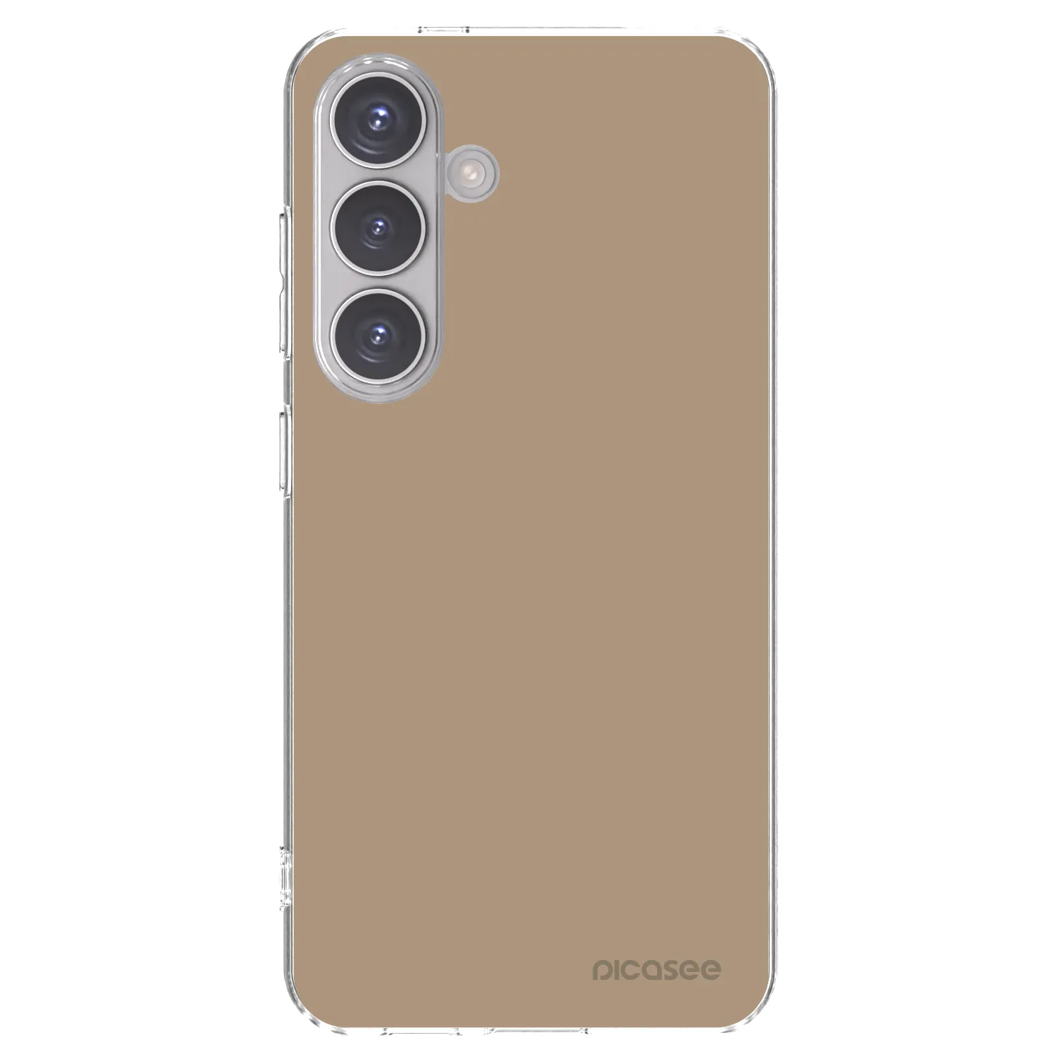 Picasee husă transparentă din silicon pentru Samsung Galaxy S24 S921B 5G - Soft Sand