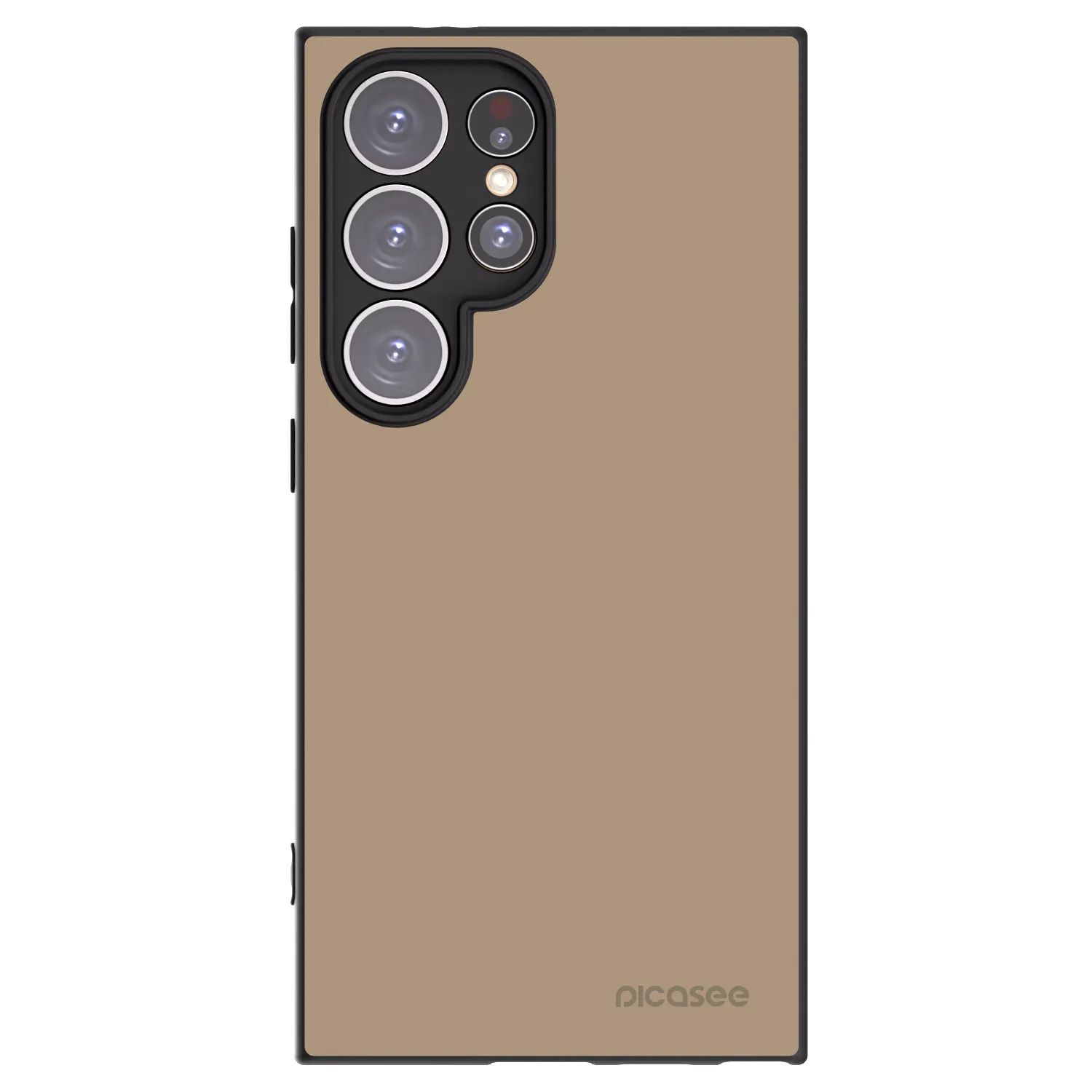 Picasee husă neagră din silicon pentru Samsung Galaxy S24 Ultra S928B 5G - Soft Sand