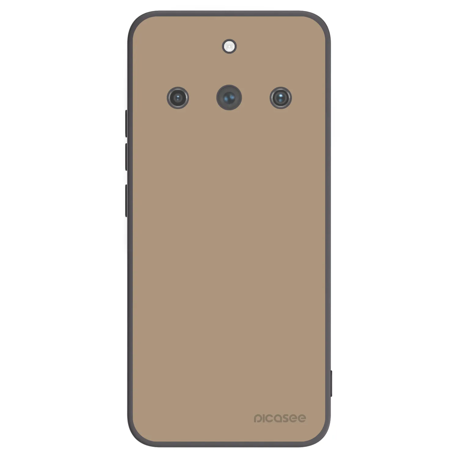 Picasee husă neagră din silicon pentru Realme 11 Pro+ - Soft Sand