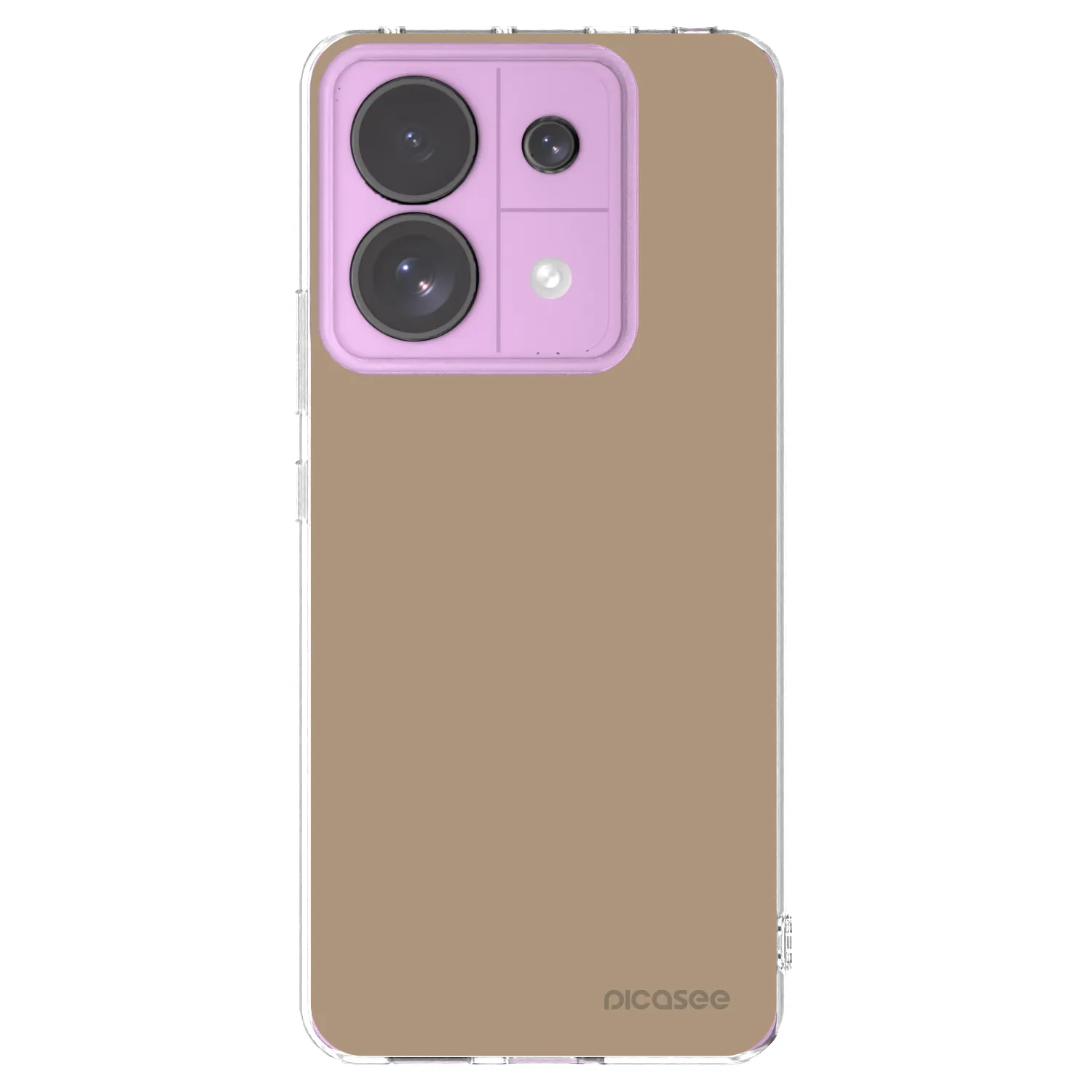 Picasee husă transparentă din silicon pentru Xiaomi Redmi Note 13 Pro 5G - Soft Sand