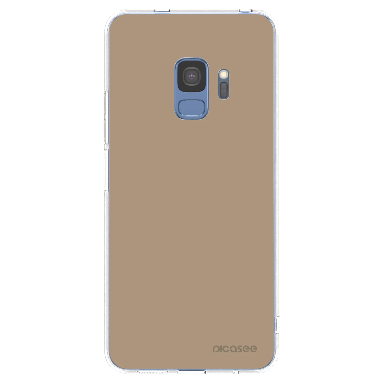 Picasee husă transparentă din silicon pentru Samsung Galaxy S9 G960F - Soft Sand
