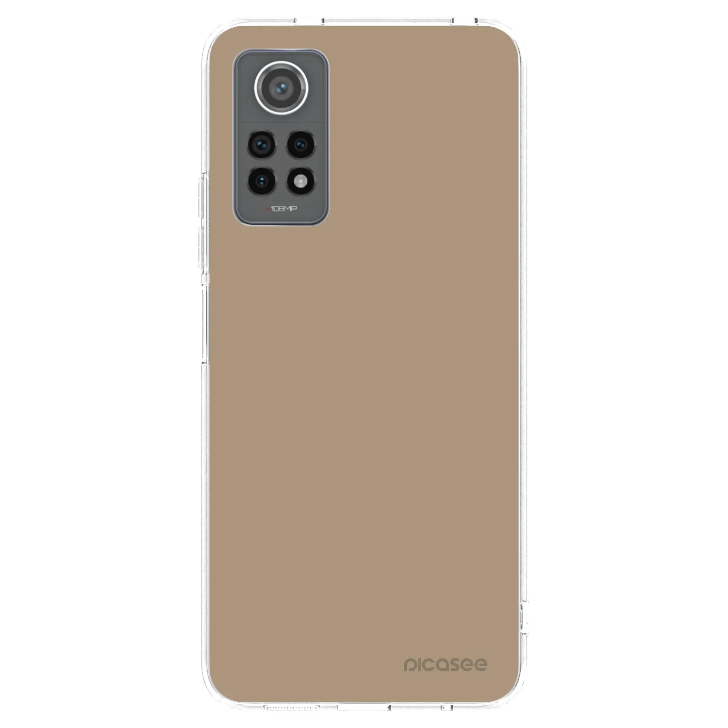 Picasee husă transparentă din silicon pentru Xiaomi Redmi Note 12 Pro 4G - Soft Sand