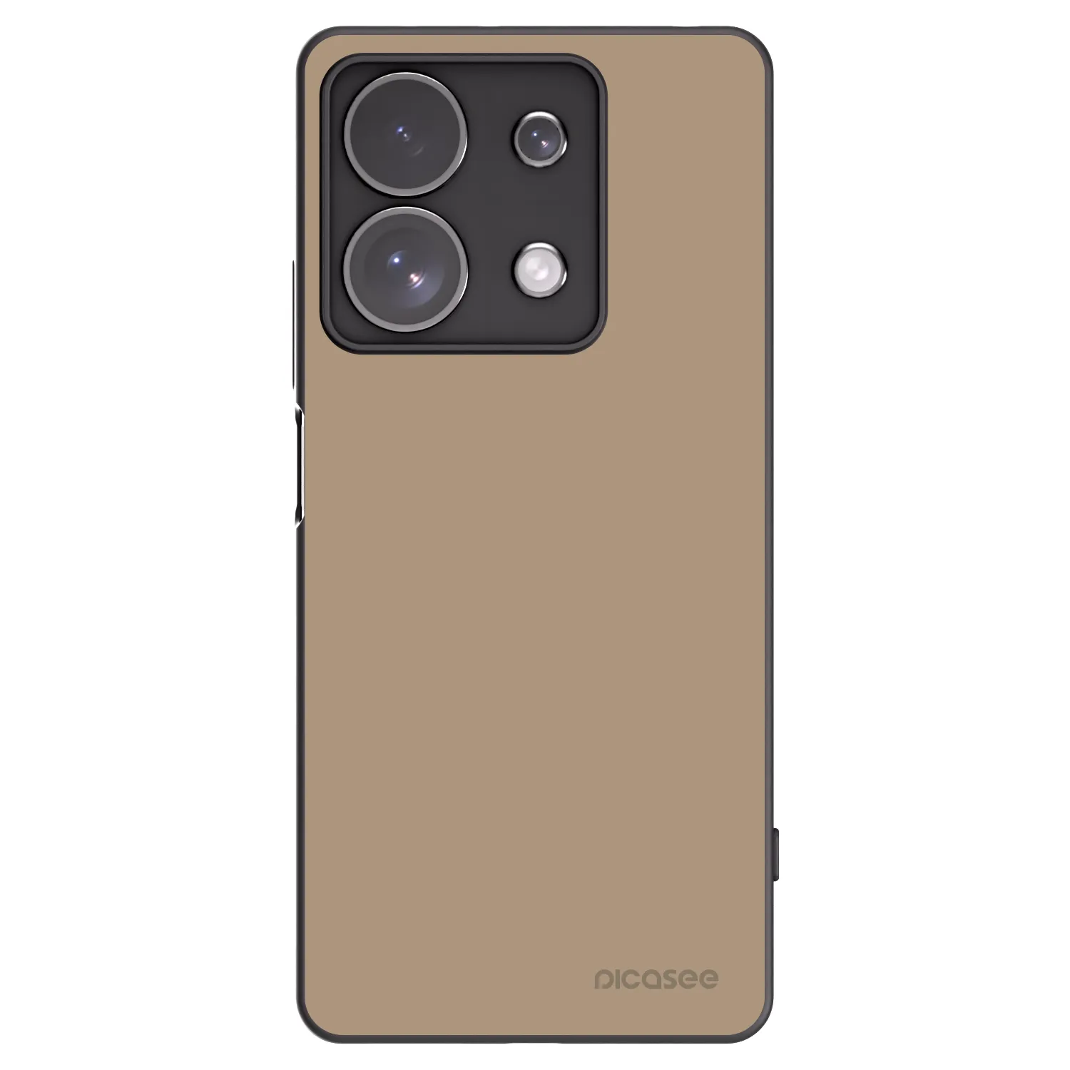 Picasee husă neagră din silicon pentru Xiaomi Redmi Note 13 Pro 4G - Soft Sand