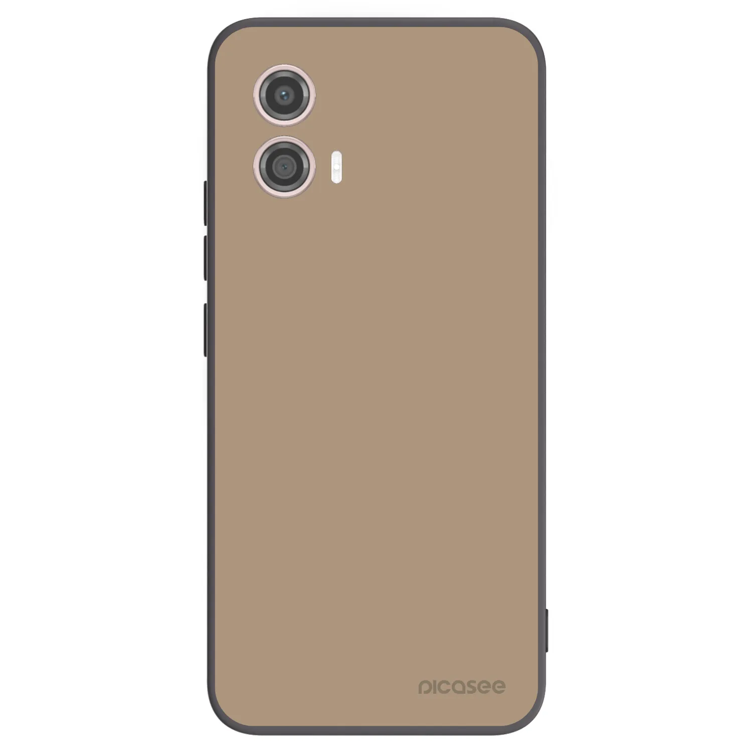 Picasee husă neagră din silicon pentru Motorola Moto G53 5G - Soft Sand