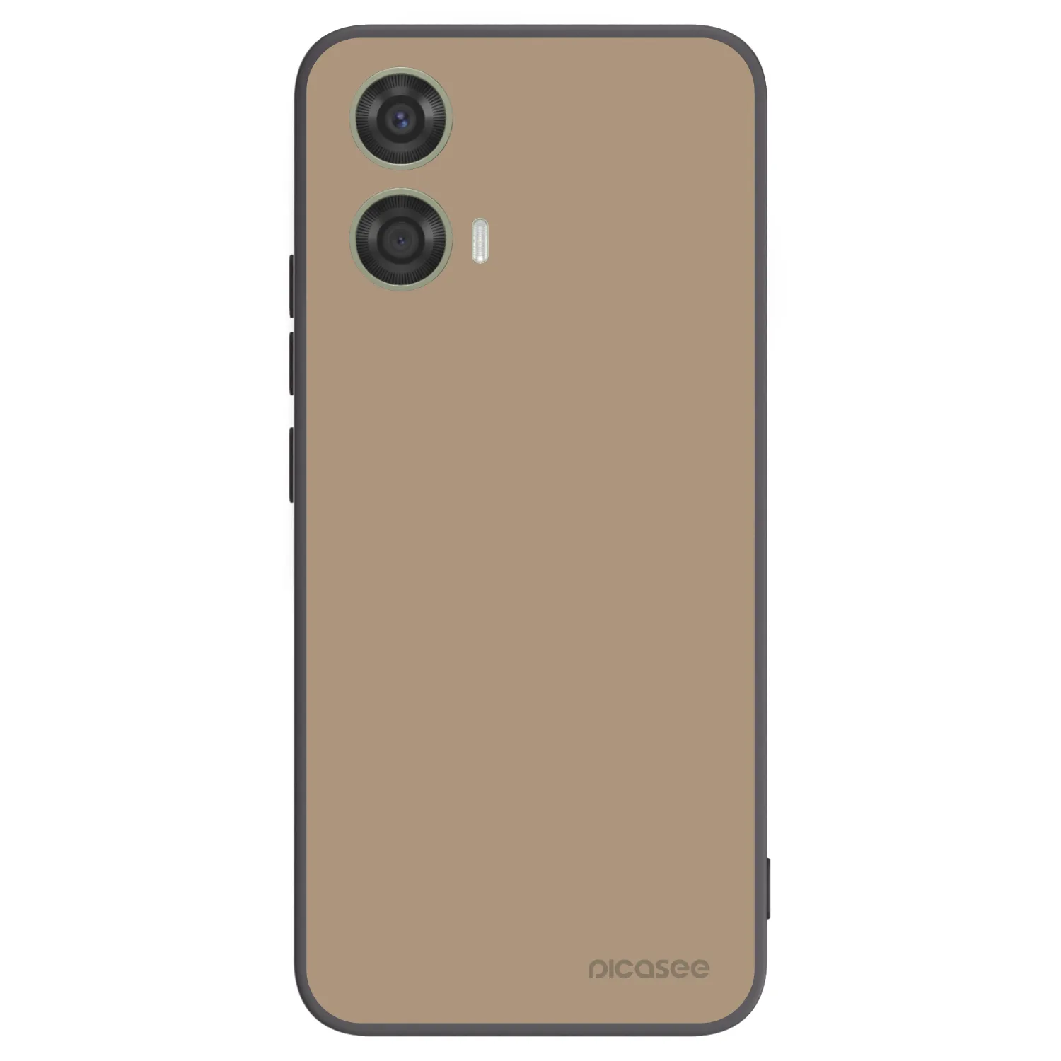 Picasee husă neagră din silicon pentru Motorola Moto G24 - Soft Sand