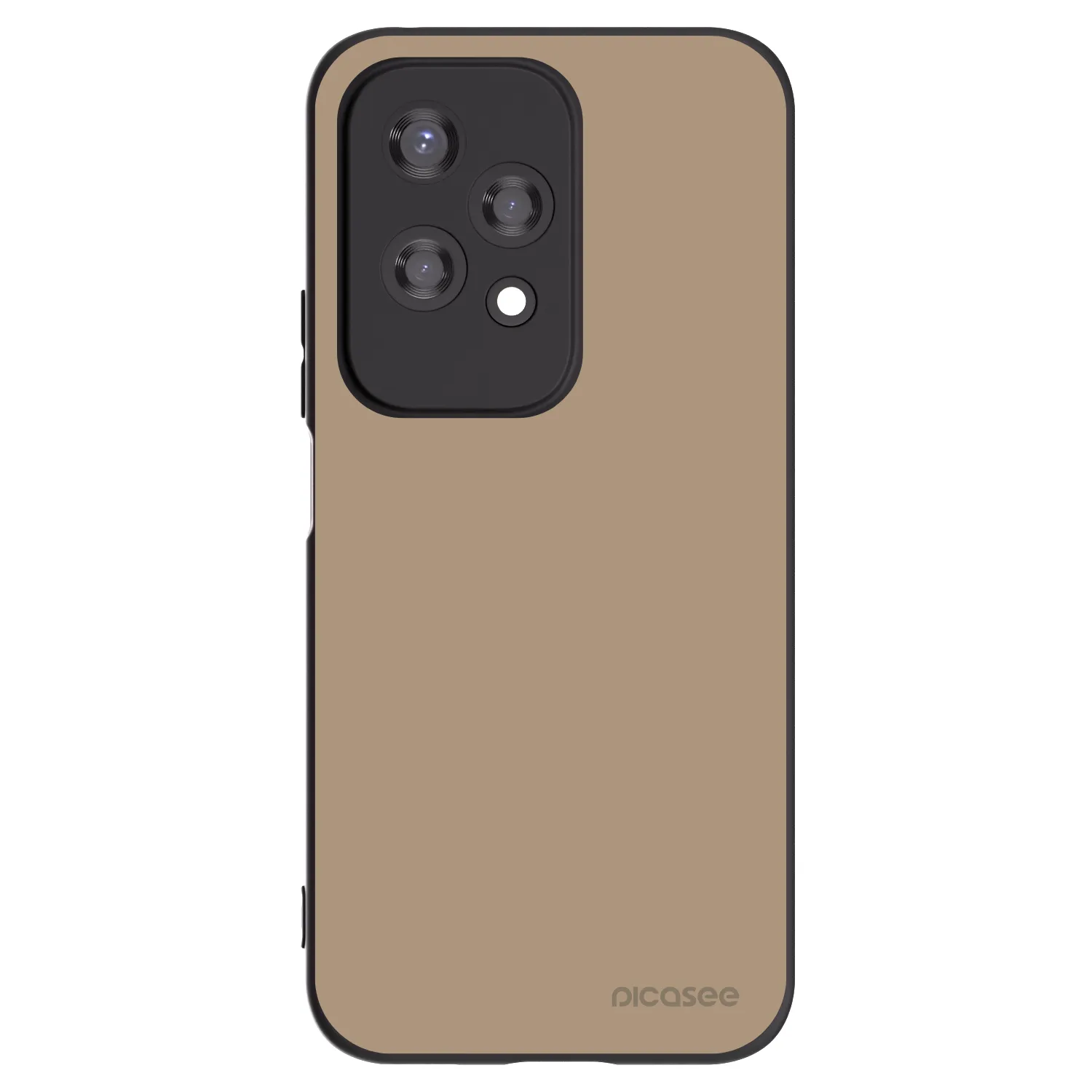 Picasee husă neagră din silicon pentru Honor 200 Lite - Soft Sand