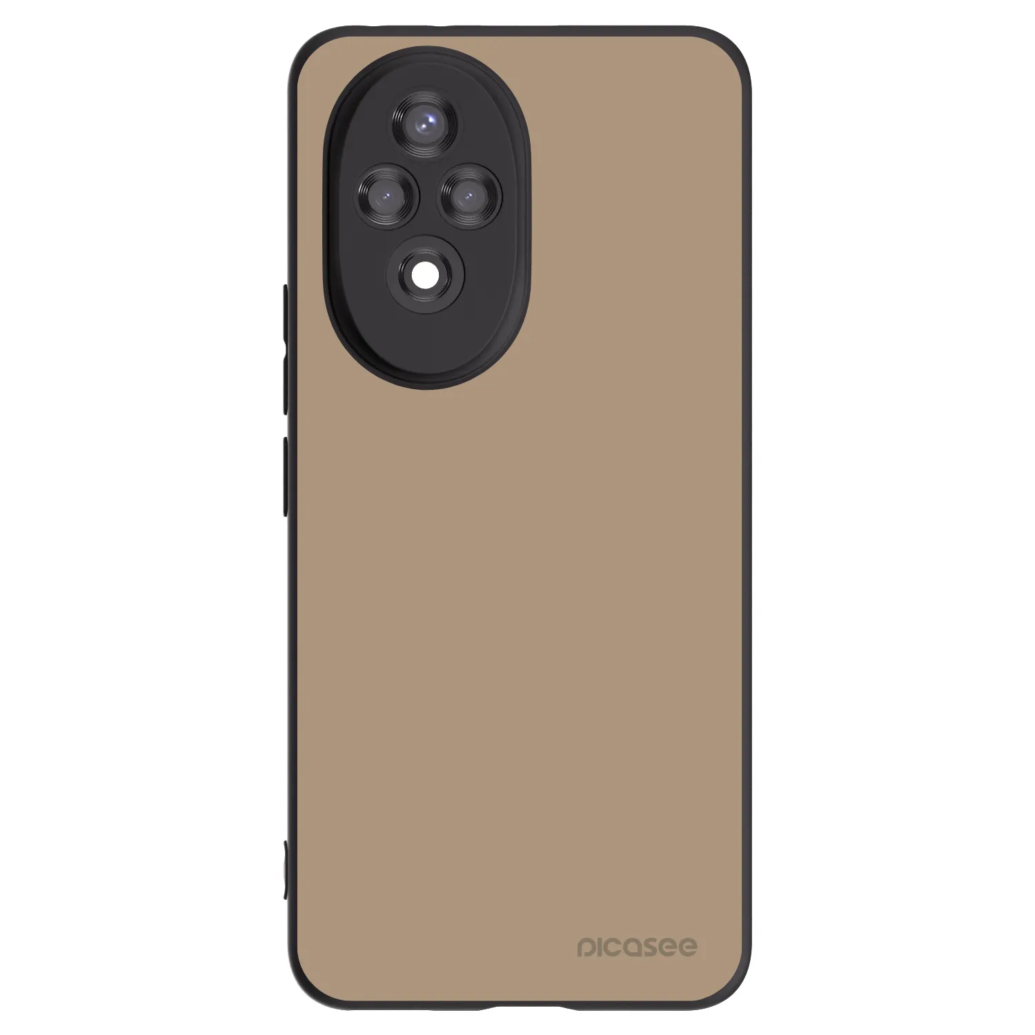 Picasee husă neagră din silicon pentru Honor 200 Pro 5G - Soft Sand