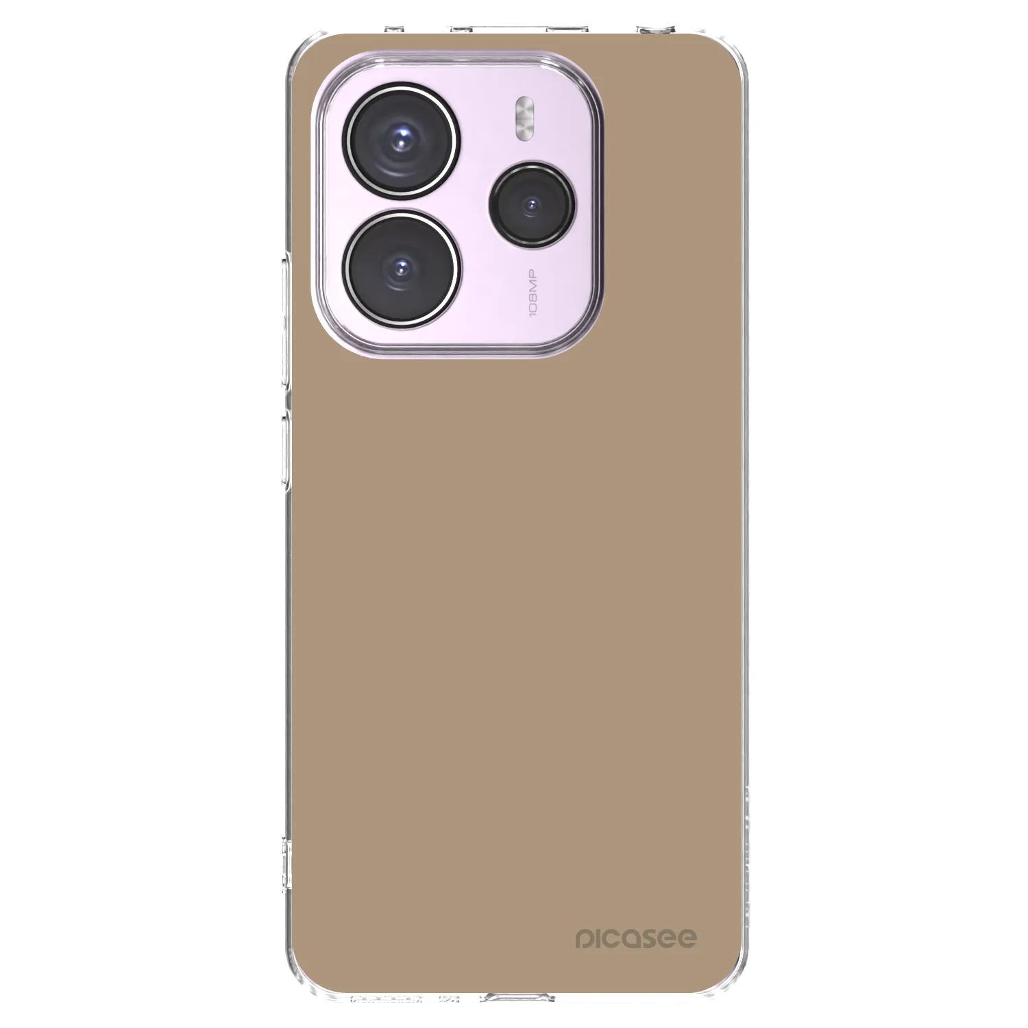 Picasee husă transparentă din silicon pentru Xiaomi Redmi Note 14 5G - Soft Sand