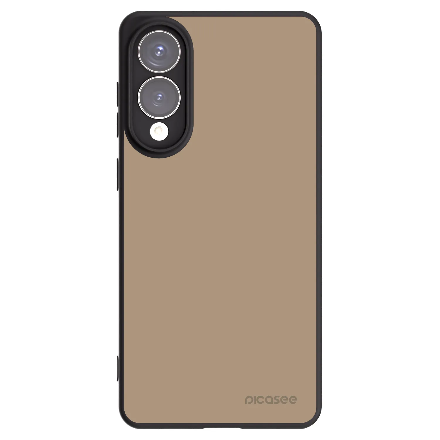 Picasee husă neagră din silicon pentru Samsung Galaxy S25 Edge 5G - Soft Sand