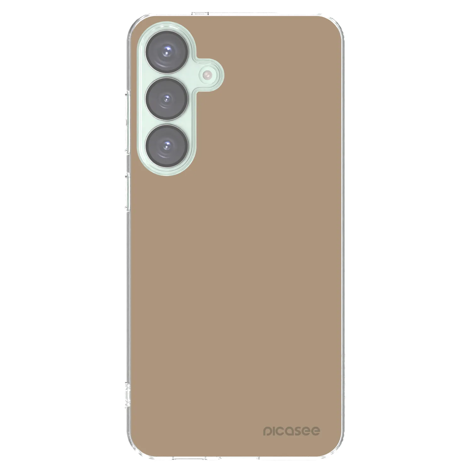 Picasee husă transparentă din silicon pentru Samsung Galaxy S25+ 5G - Soft Sand