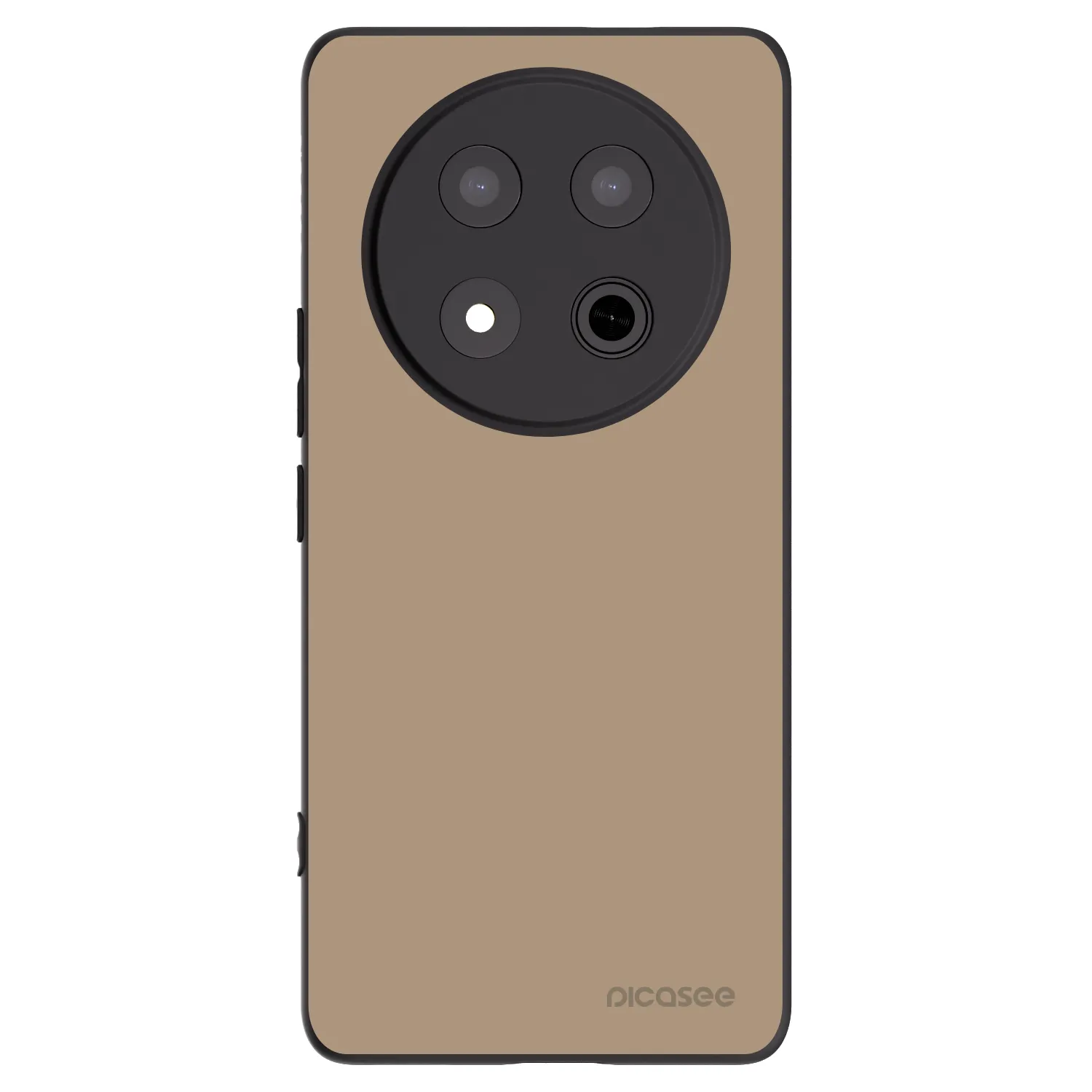 Picasee husă neagră din silicon pentru Honor Magic7 Lite 5G - Soft Sand