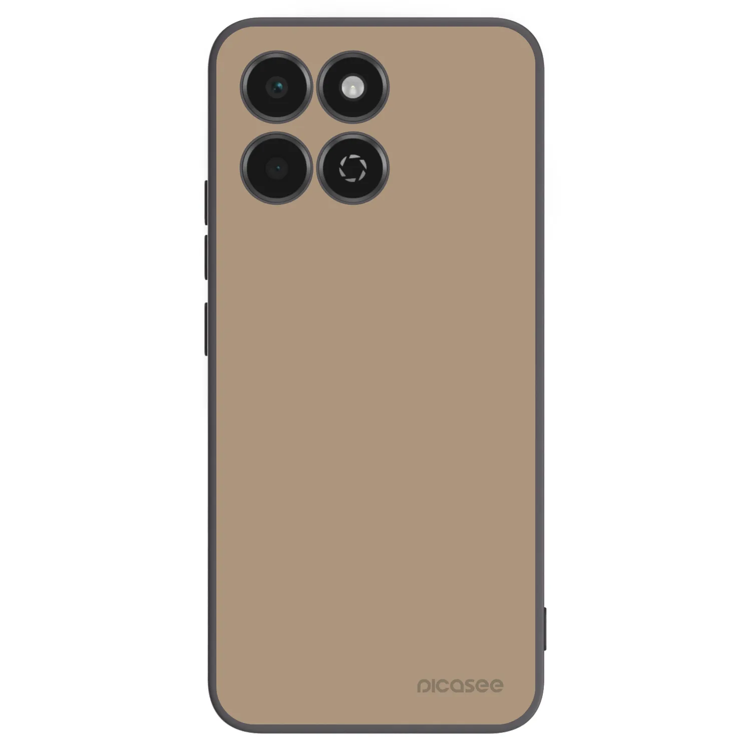 Picasee husă neagră din silicon pentru Honor 200 Smart 5G - Soft Sand