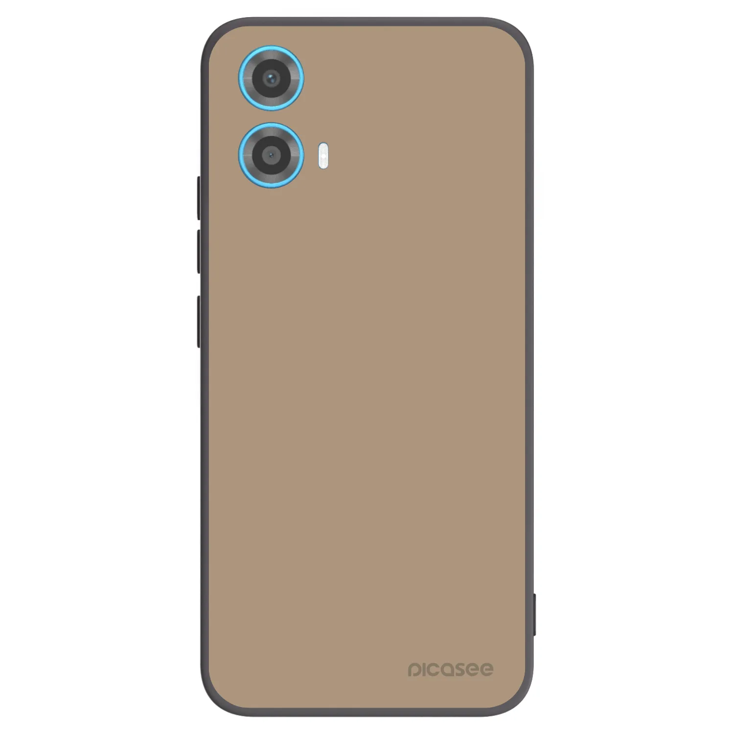 Picasee husă neagră din silicon pentru Motorola Moto G34 5G - Soft Sand
