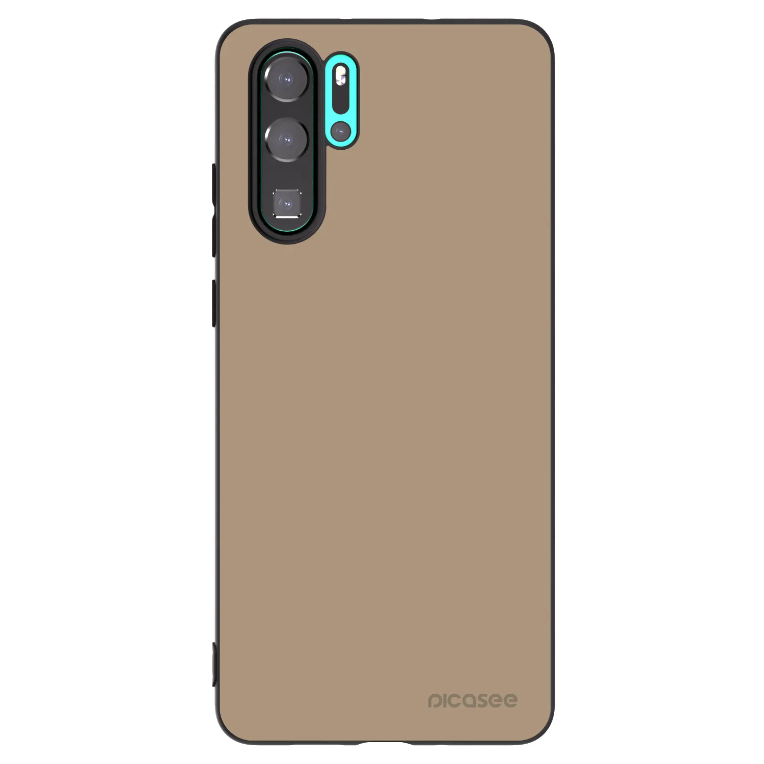 Picasee husă neagră din silicon pentru Huawei P30 Pro - Soft Sand