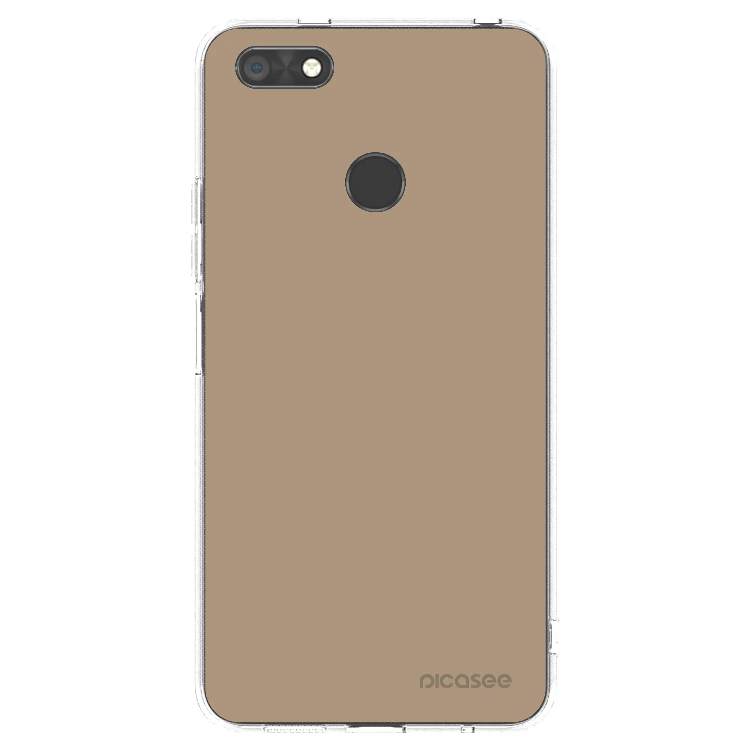 Picasee husă transparentă din silicon pentru Huawei P9 Lite Mini - Soft Sand
