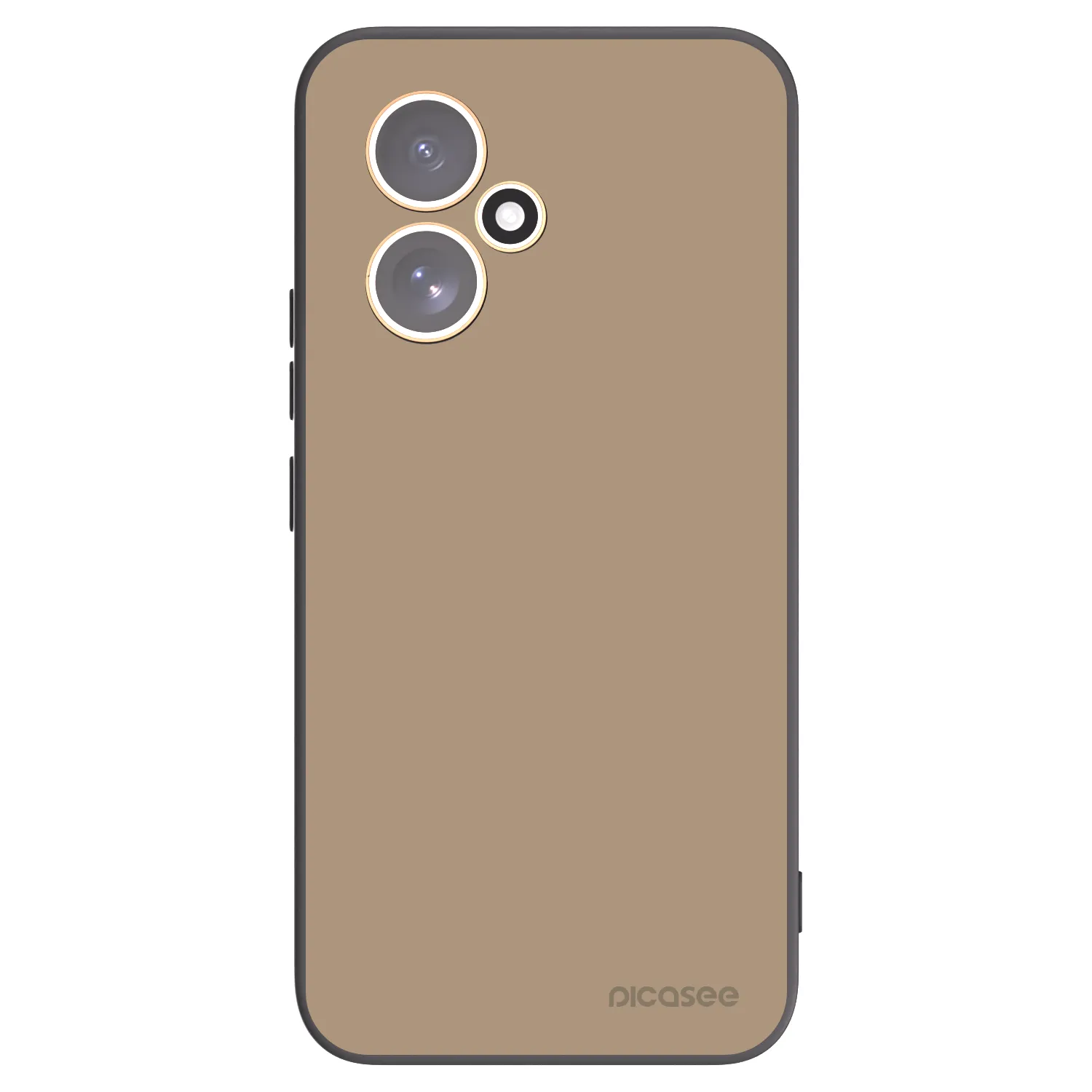 Picasee husă neagră din silicon pentru Honor 400 5G - Soft Sand