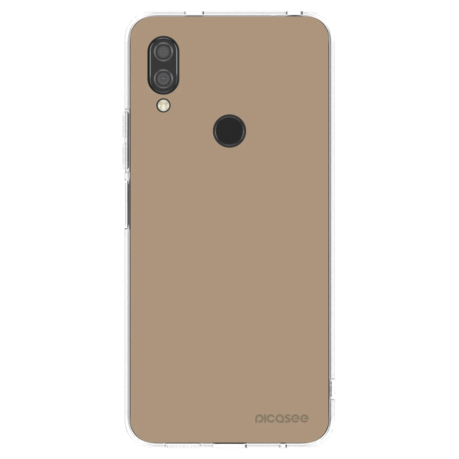 Picasee husă transparentă din silicon pentru Xiaomi Redmi 7 - Soft Sand