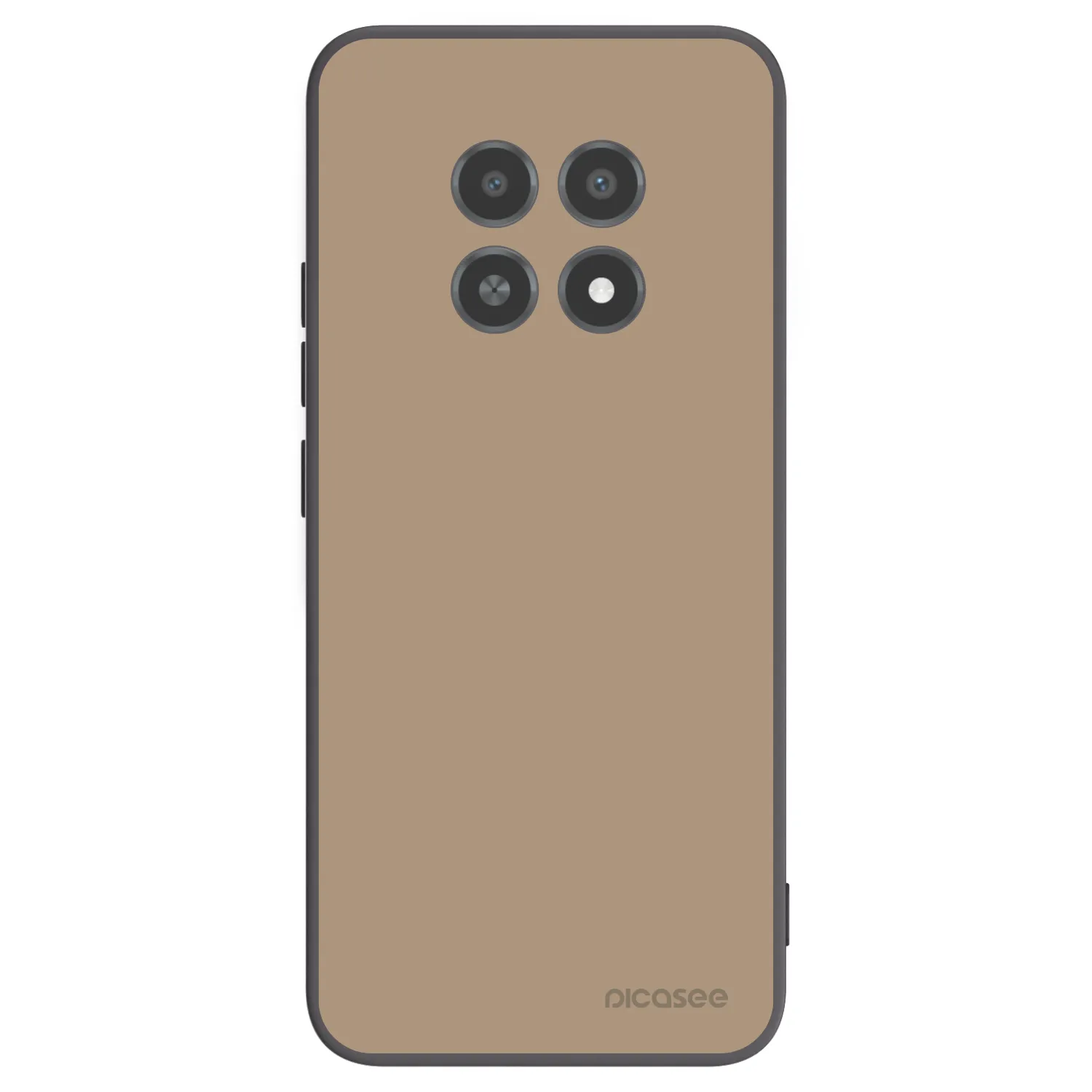 Picasee husă neagră din silicon pentru Realme 12X - Soft Sand