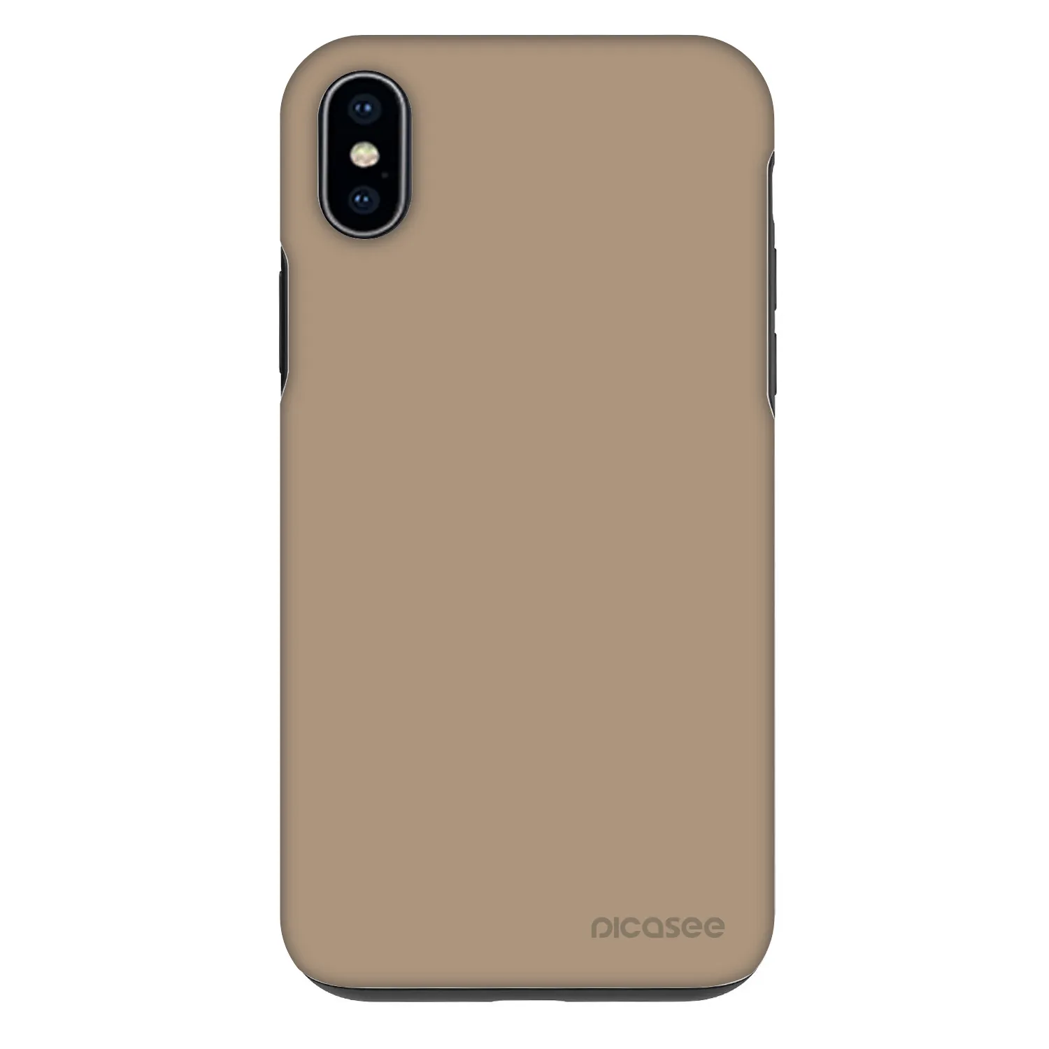 Picasee Fashion Case pentru Apple iPhone XS Max - Soft Sand
