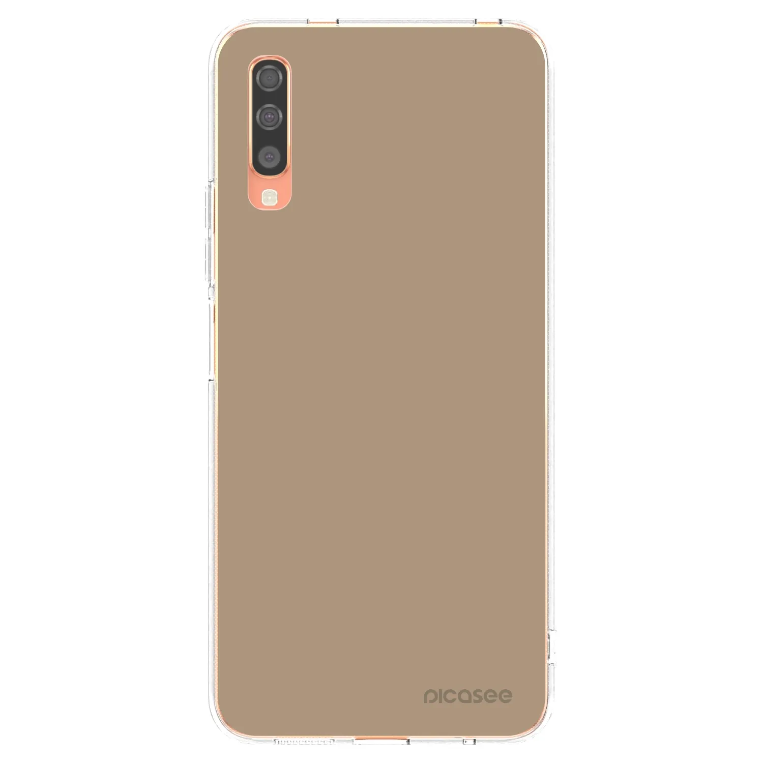 Picasee husă transparentă din silicon pentru Samsung Galaxy A70 A705F - Soft Sand