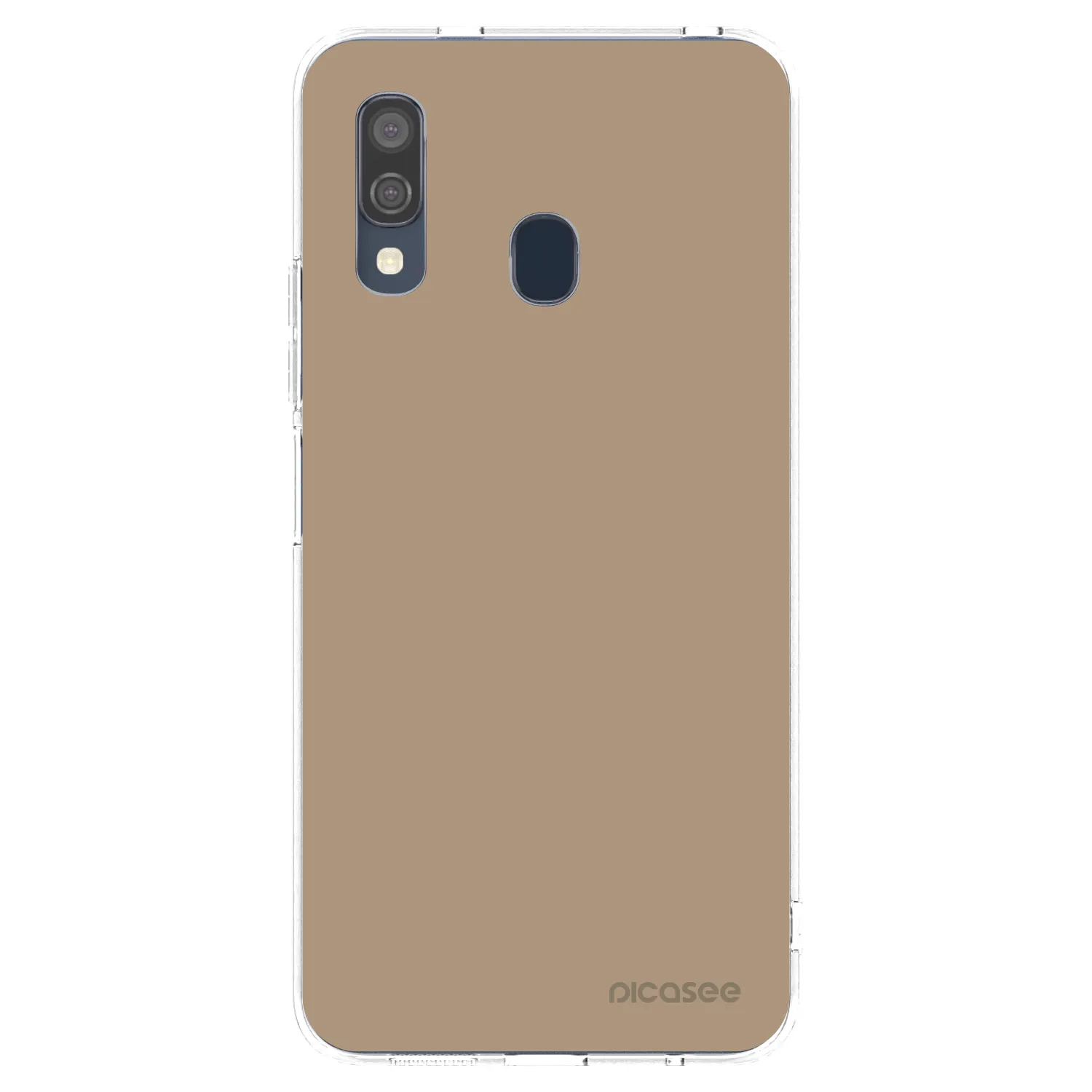 Picasee husă transparentă din silicon pentru Samsung Galaxy A40 A405F - Soft Sand