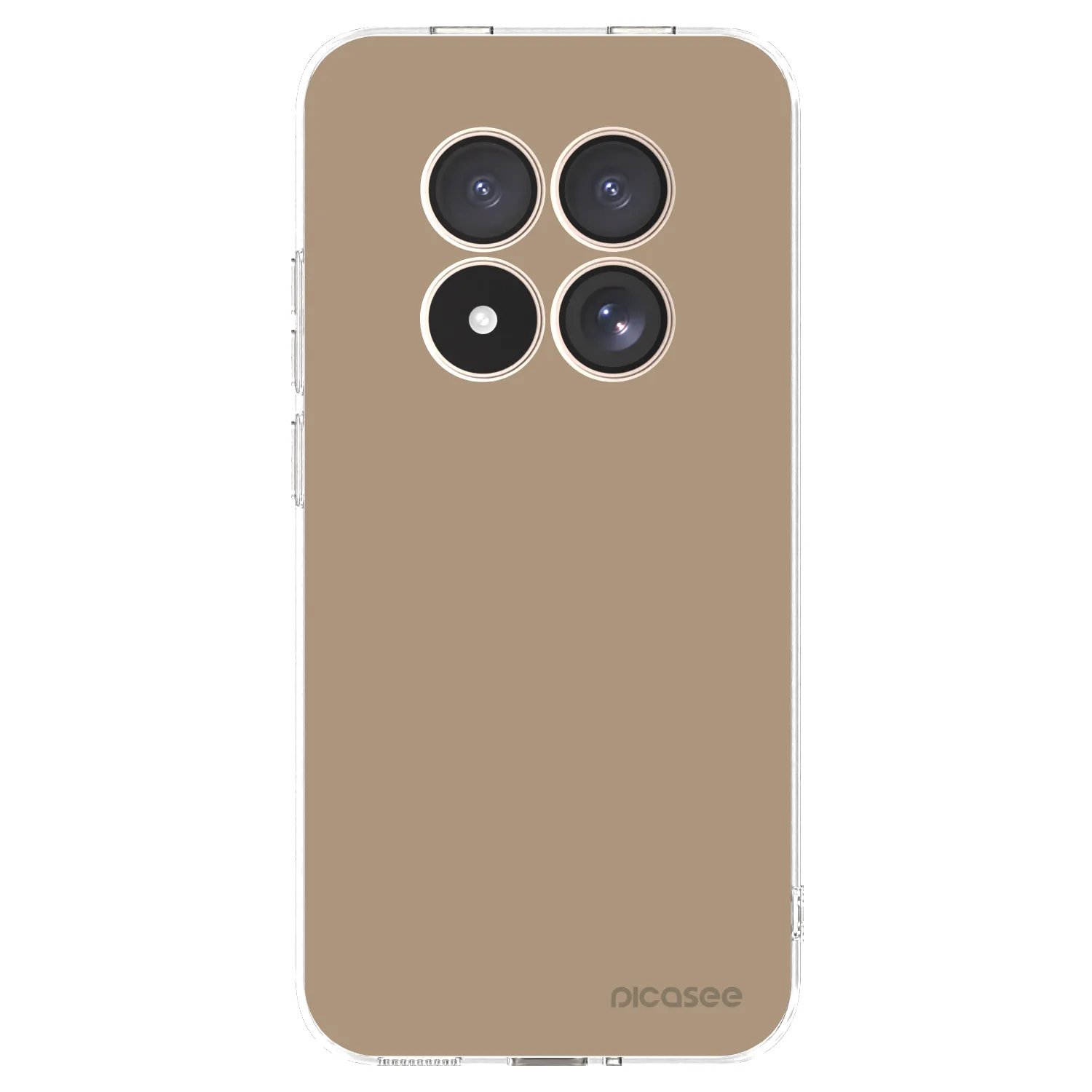 Picasee husă transparentă din silicon pentru Xiaomi Redmi Note 15 Pro 4G - Soft Sand