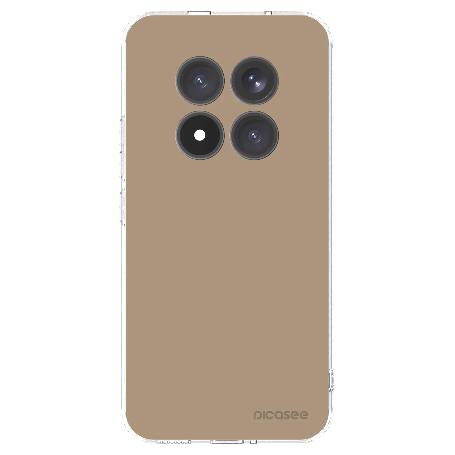 Picasee husă transparentă din silicon pentru Xiaomi Redmi Note 15 Pro+ - Soft Sand